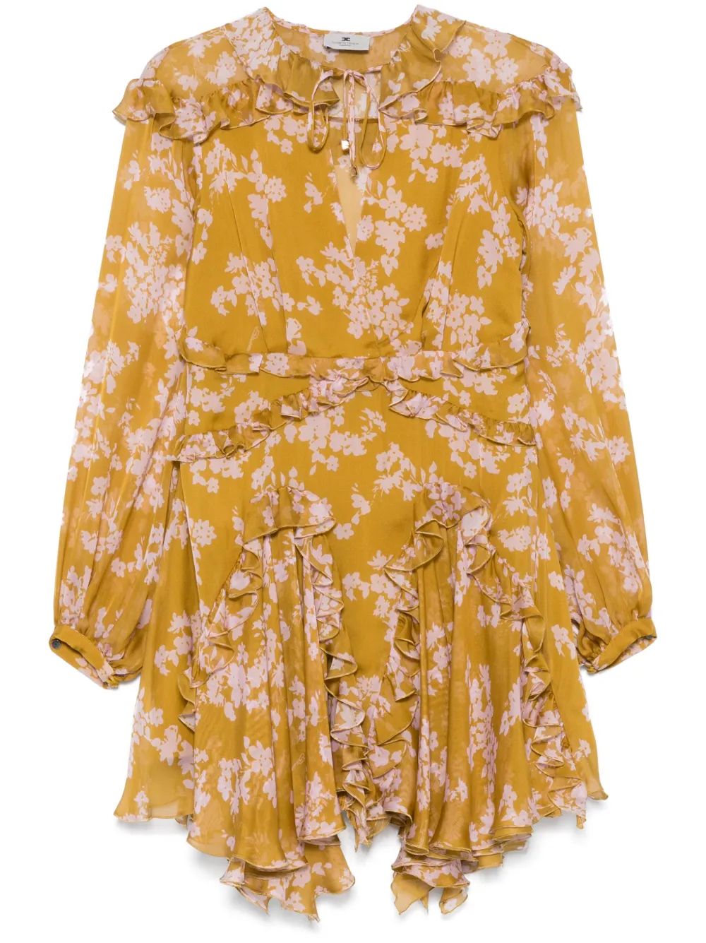 ELISABETTA FRANCHI Floral Mini Dress for Women