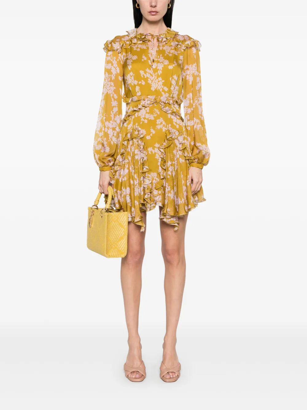 ELISABETTA FRANCHI Floral Mini Dress for Women