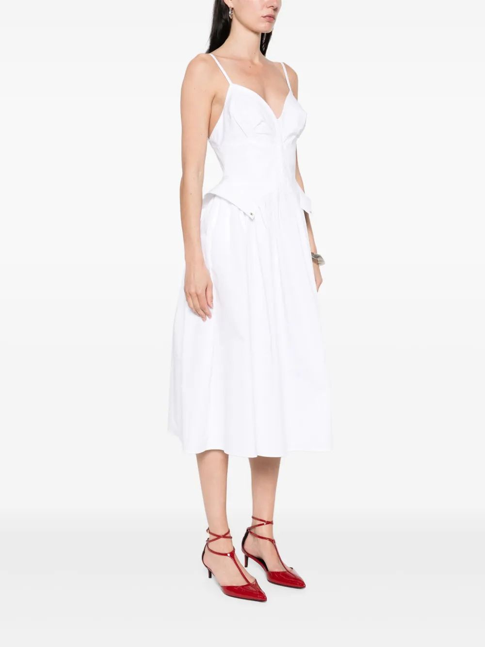 ELISABETTA FRANCHI Classic Cotton Mini Dress for Women