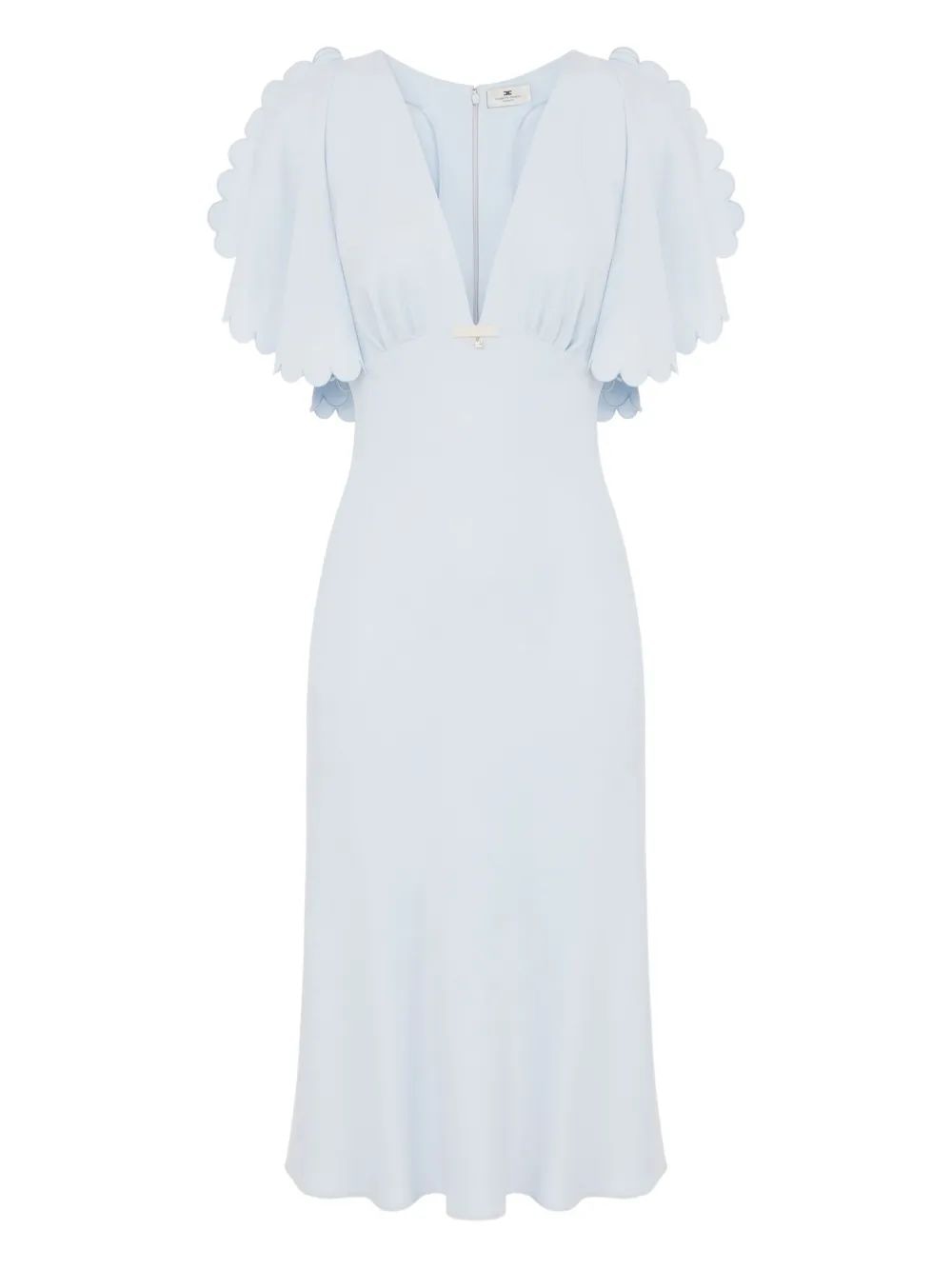 ELISABETTA FRANCHI Elegant Crepe Midi Dress for Women