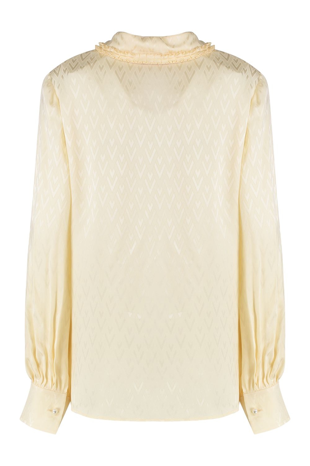 VALENTINO GARAVANI Ruffled Silk Shirt