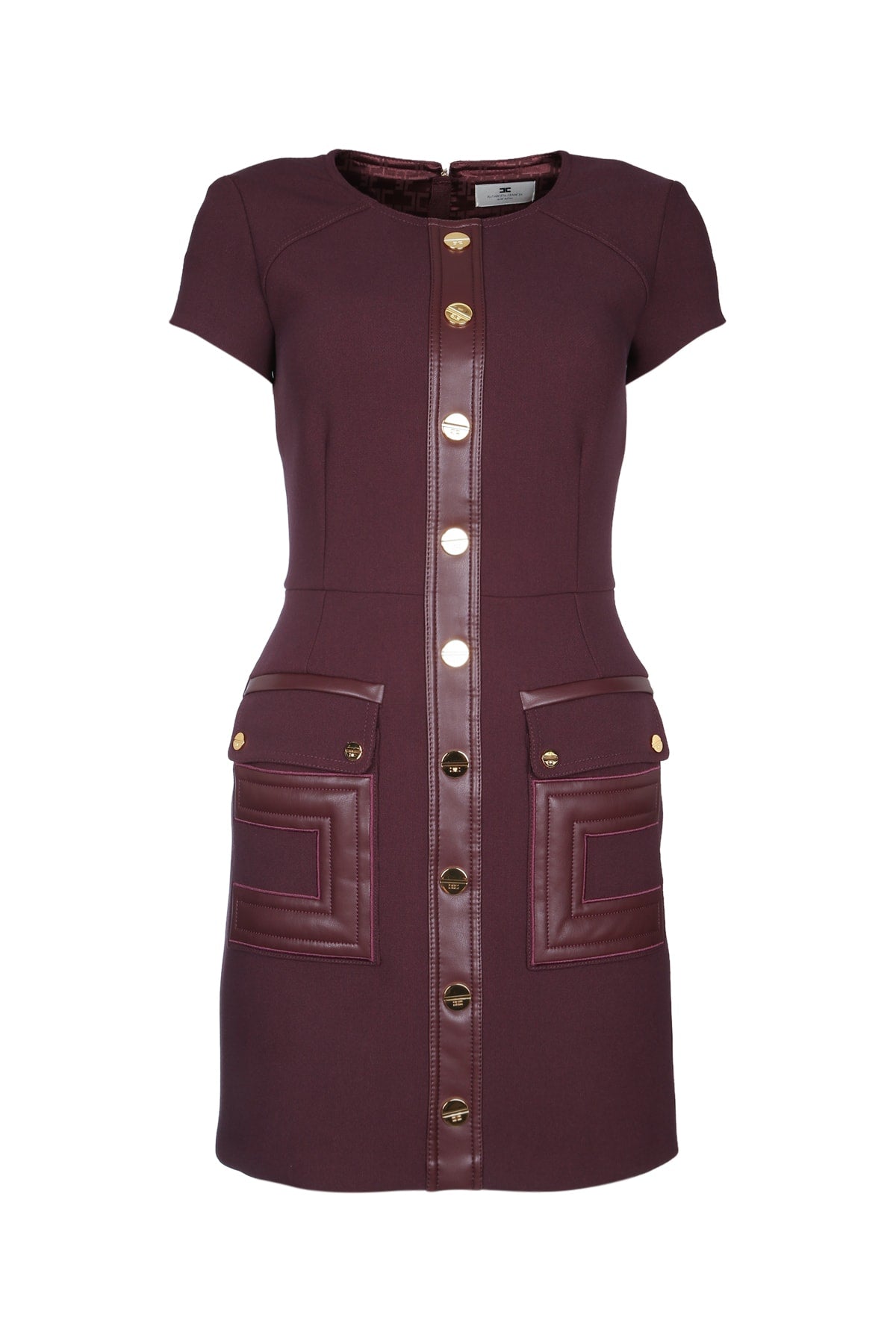 ELISABETTA FRANCHI Chic Women's Mini Suit with Short Sleeves