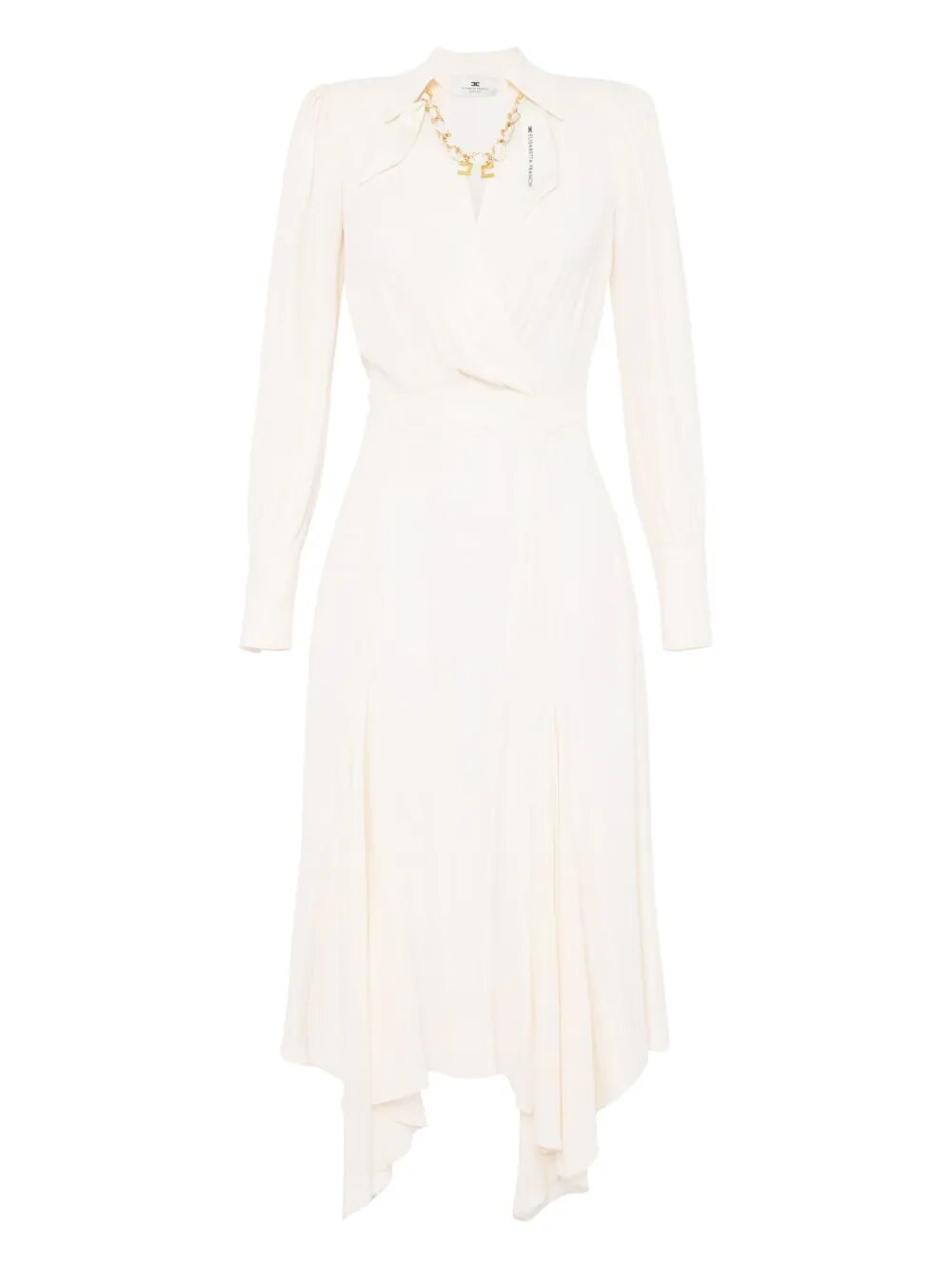 ELISABETTA FRANCHI Midi Dress for Women - SS25 Collection