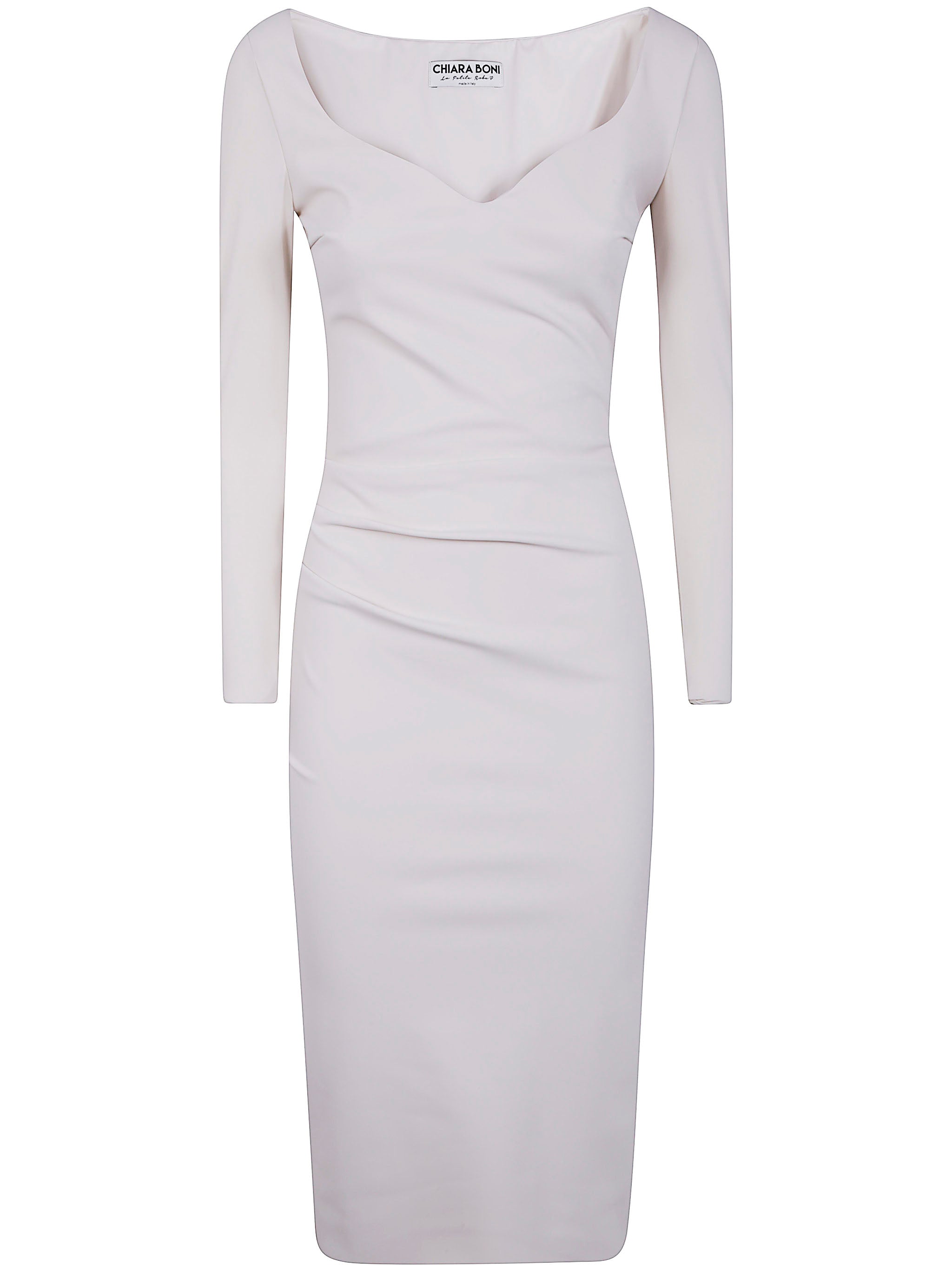 CHIARA BONI Elegant Mini Dress with Love Heart Detail