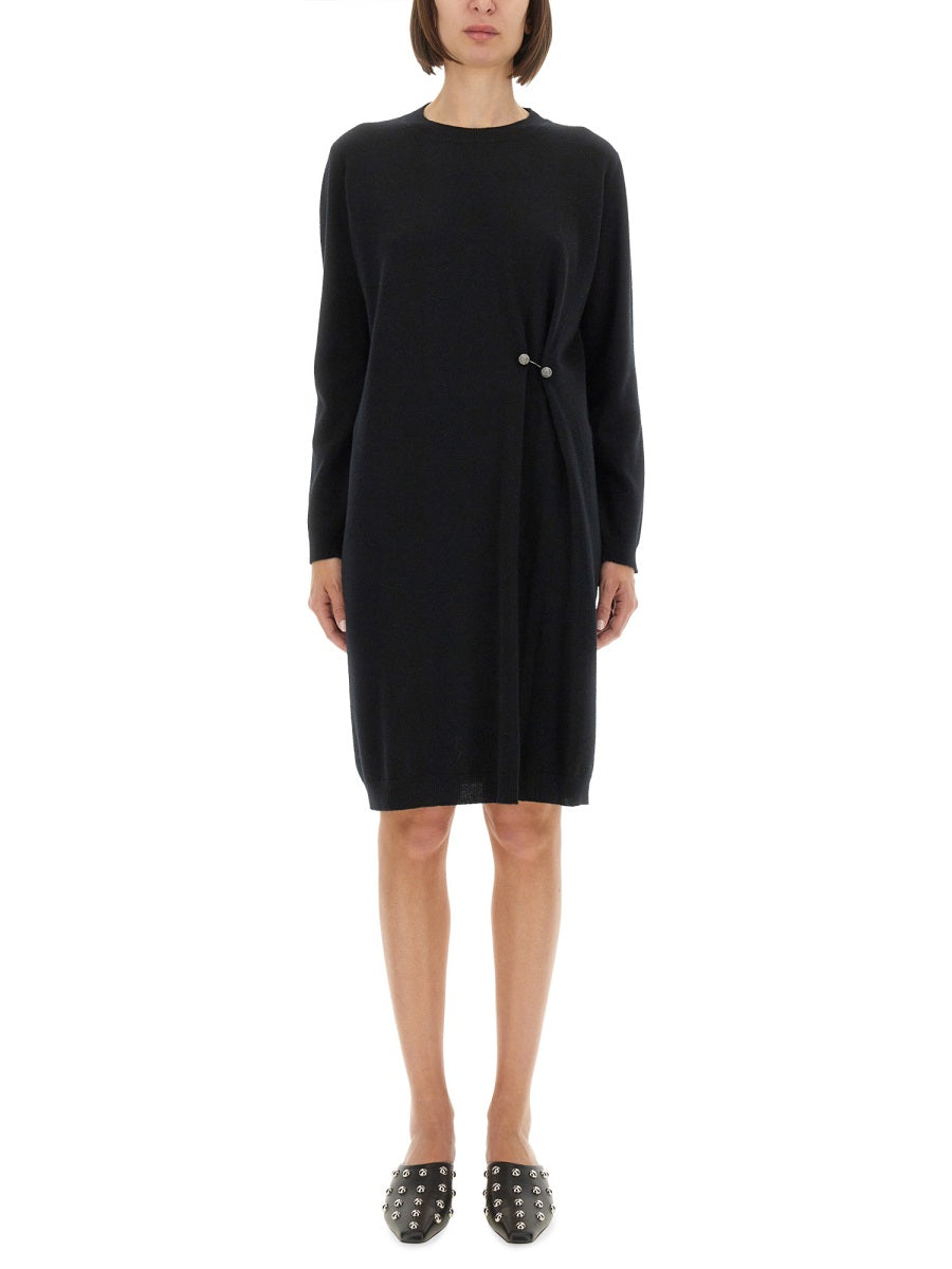 FABIANA FILIPPI Luxurious Wool Silk Cashmere Dress