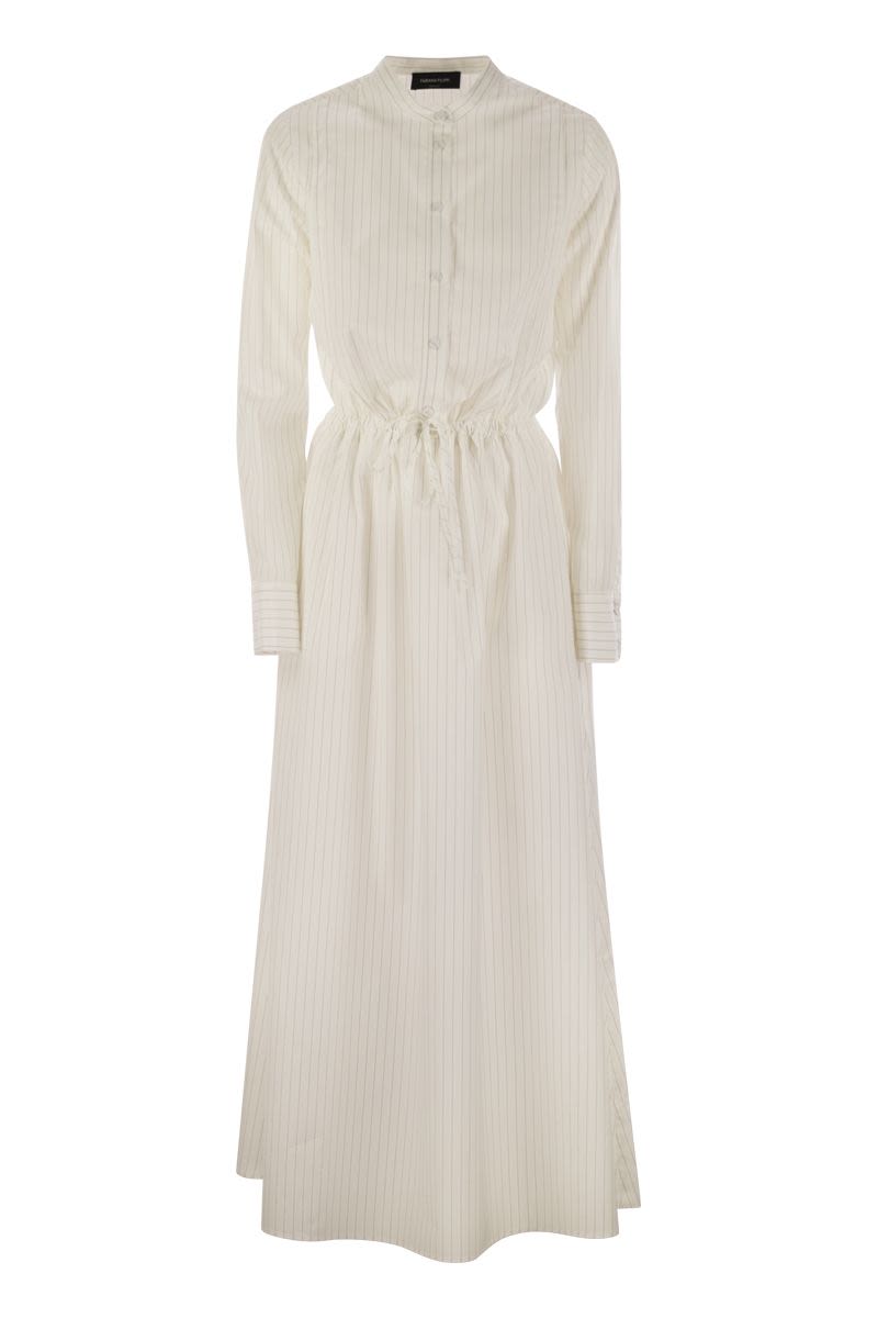 FABIANA FILIPPI Long Cotton Chemisier Dress for Women