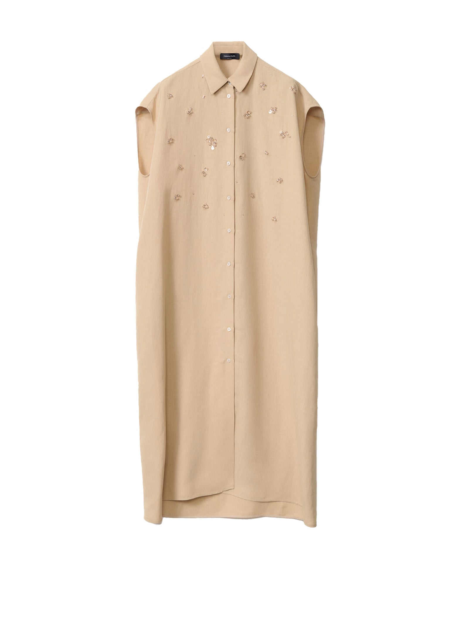 FABIANA FILIPPI Long Shirt Dress for Women - SS25 Collection
