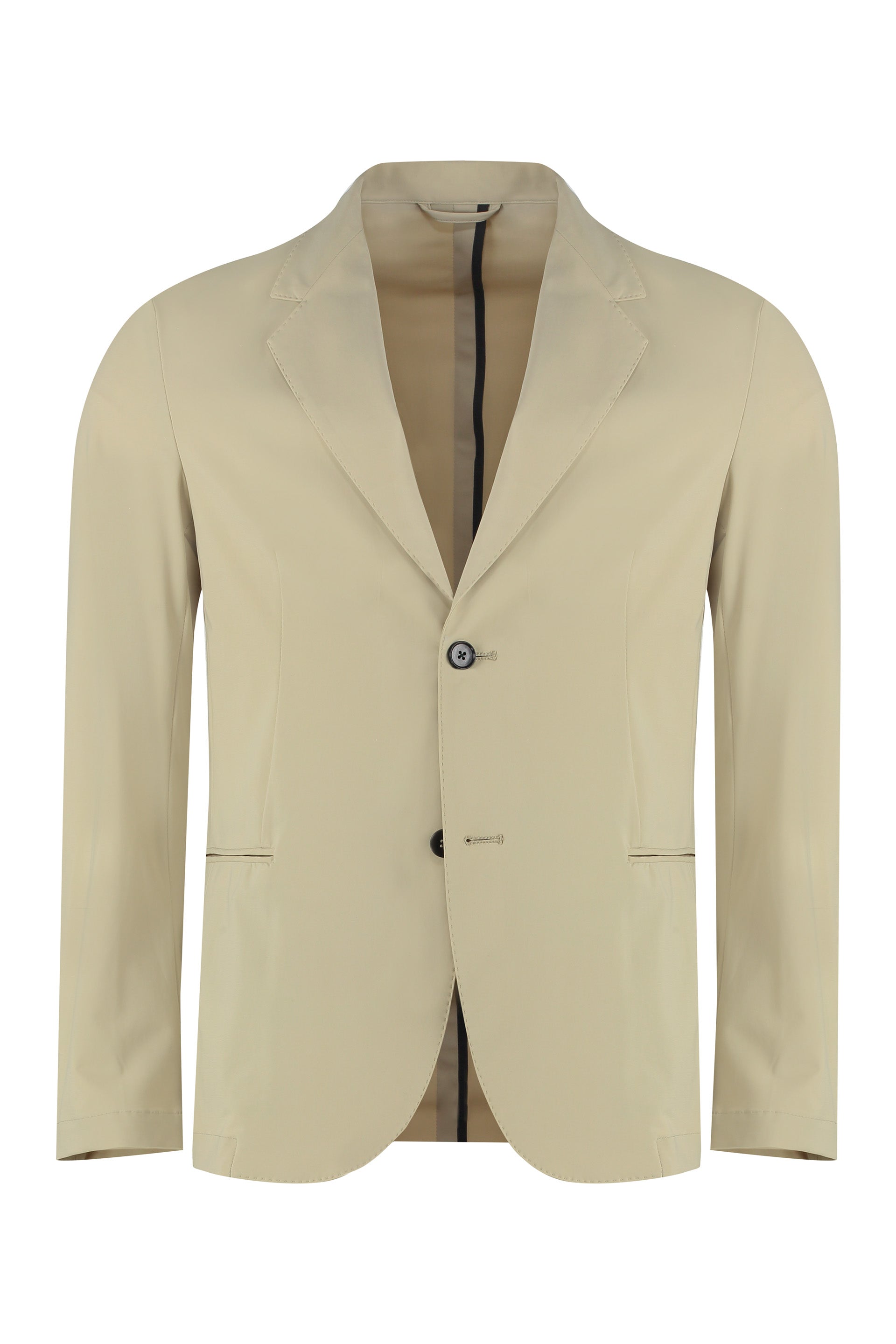 THE (ALPHABET) Single-Breasted Two-Button Jacket for Men