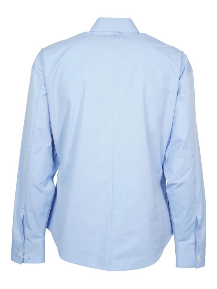 VALENTINO Men's Long Sleeve Embroidered Shirt