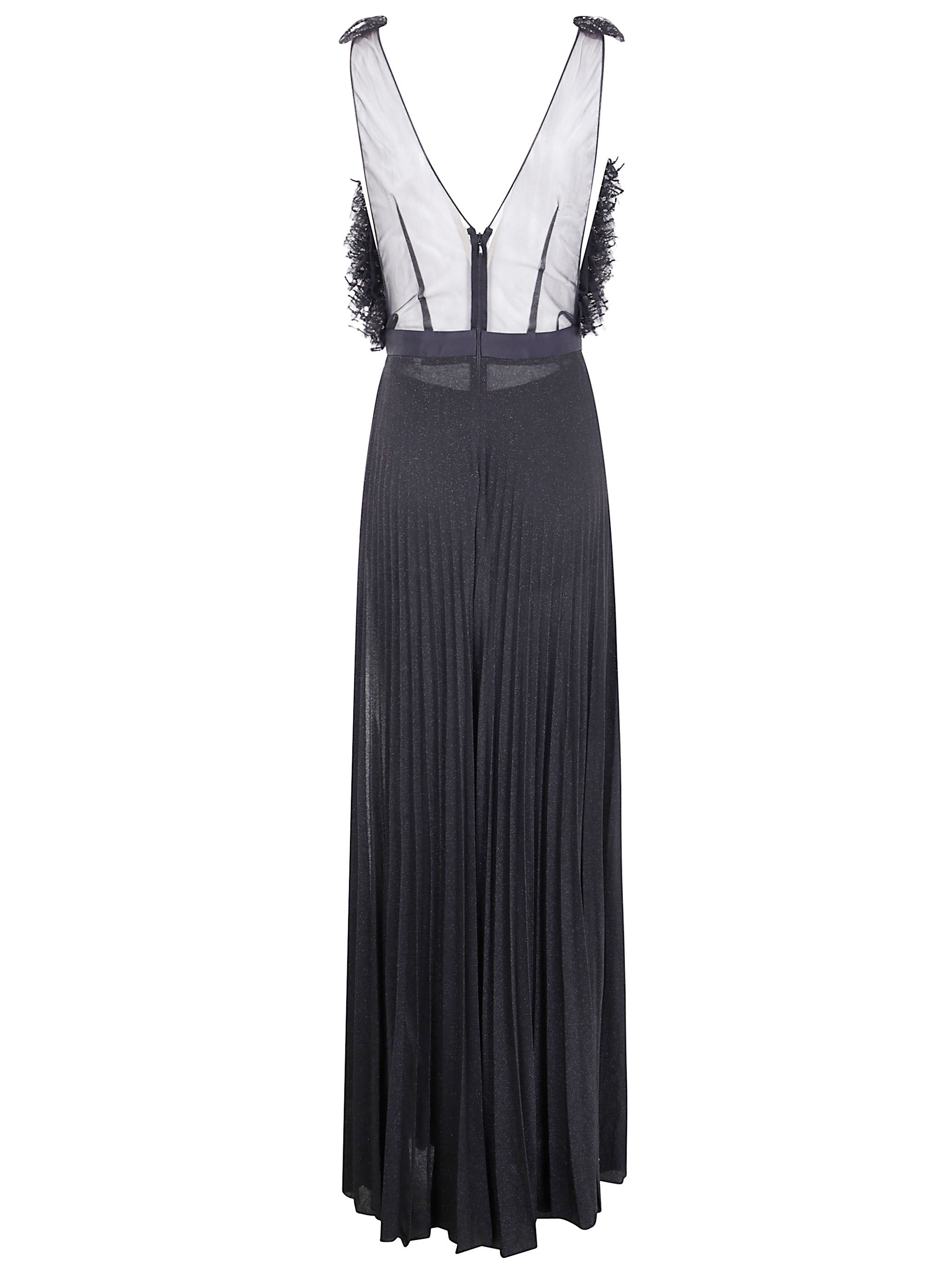 ELISABETTA FRANCHI Sleeveless Long Dress