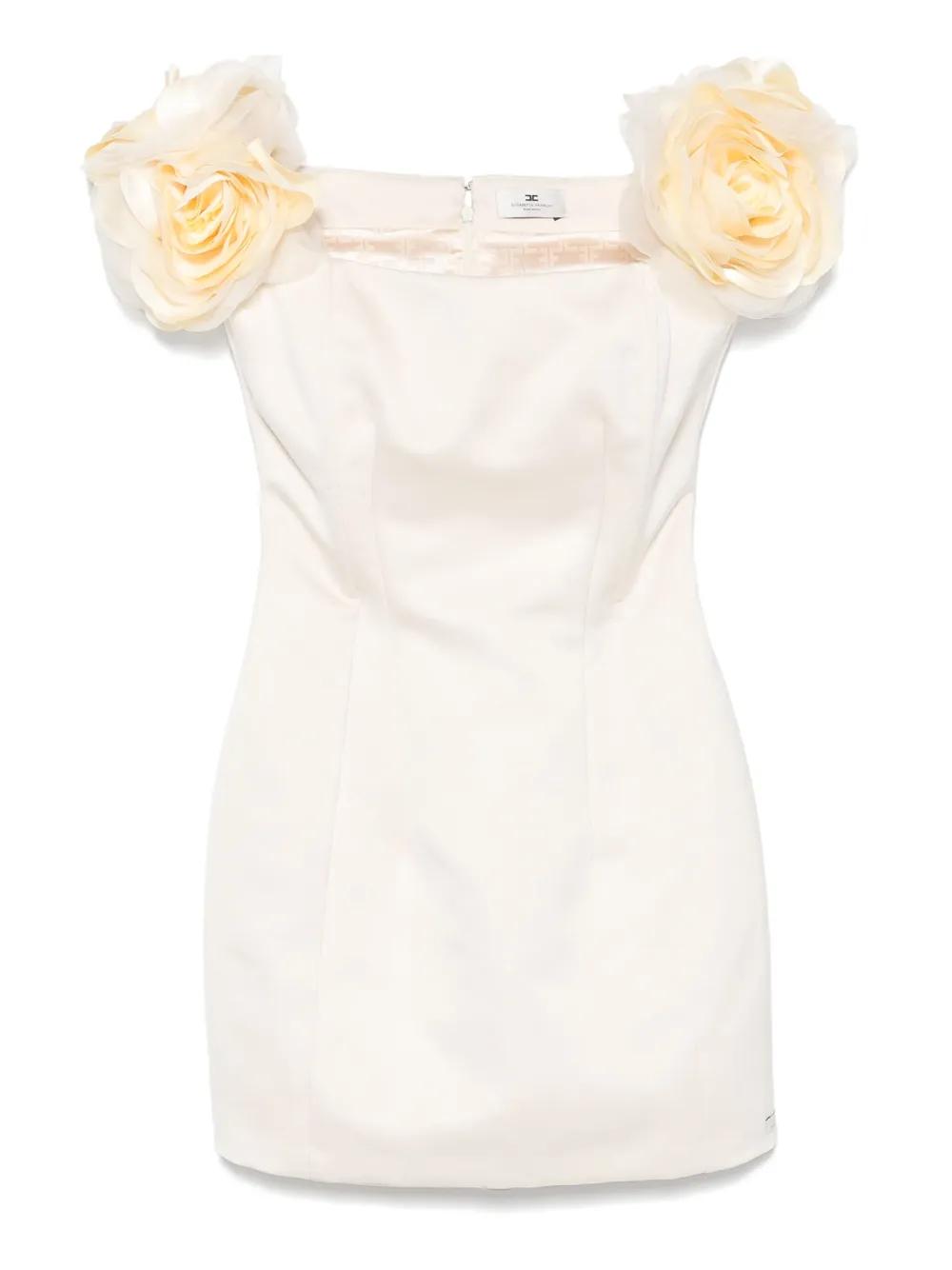 ELISABETTA FRANCHI Floral Mini Dress for Women - Spring/Summer 2025