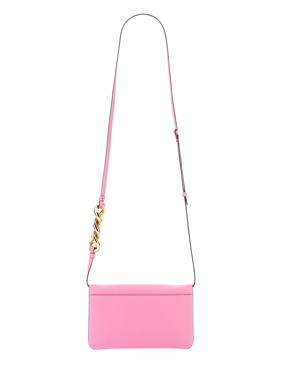 JW ANDERSON Leather Chain Smartphone Mini Handbag