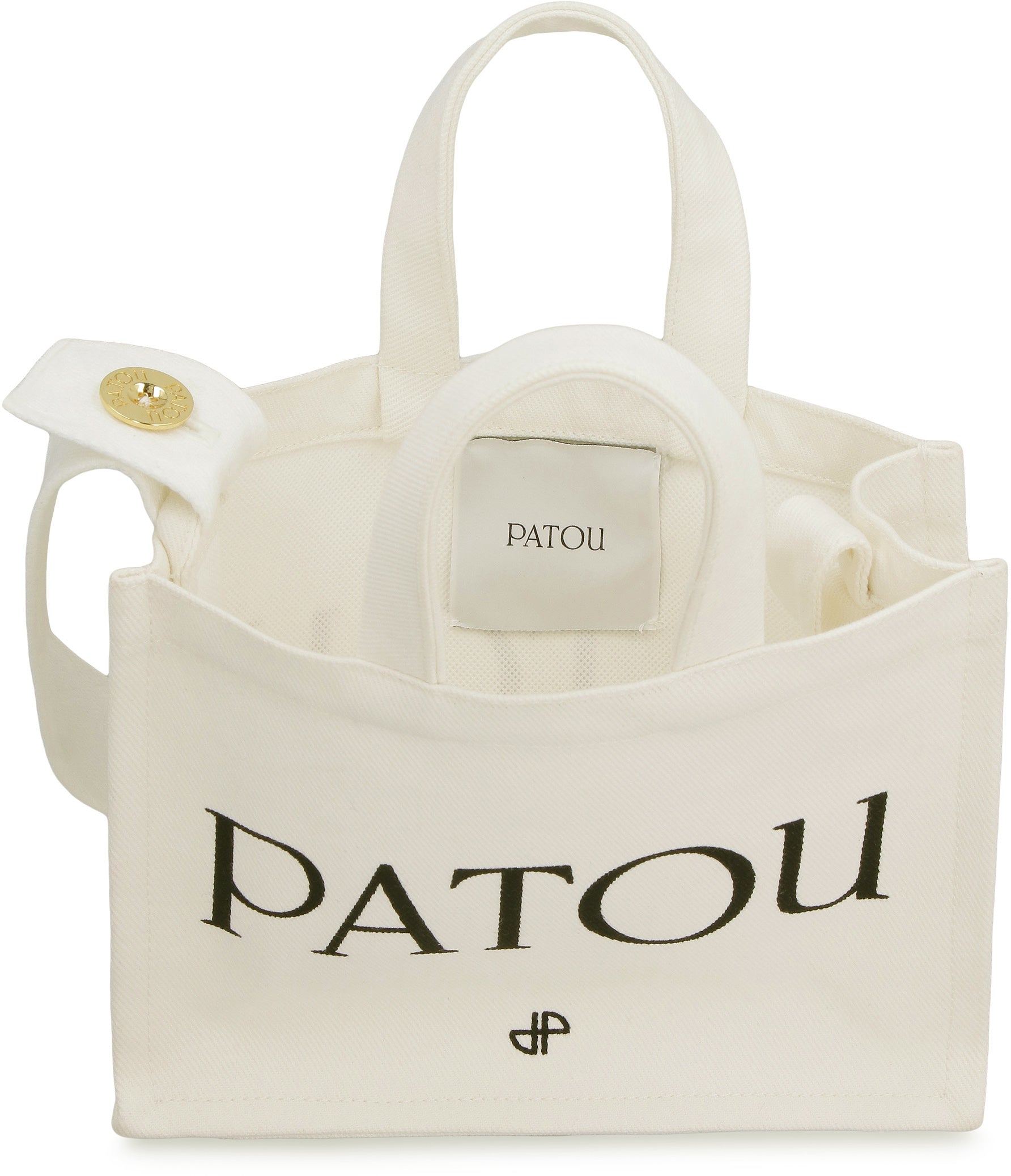 PATOU Cotton Shopping Handbag