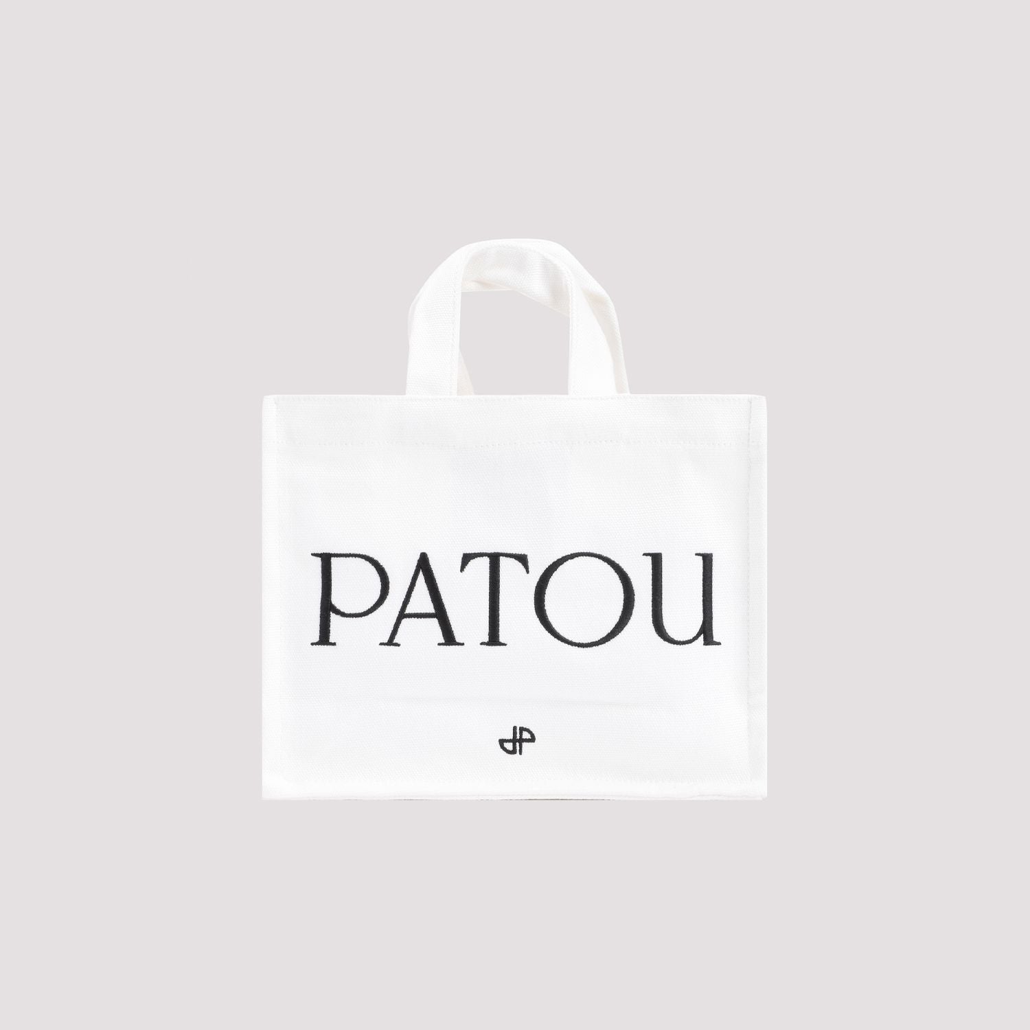 PATOU Mini Canvas Tote Handbag