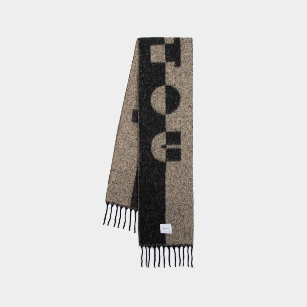 PATOU Elegant Wool Scarf for Women