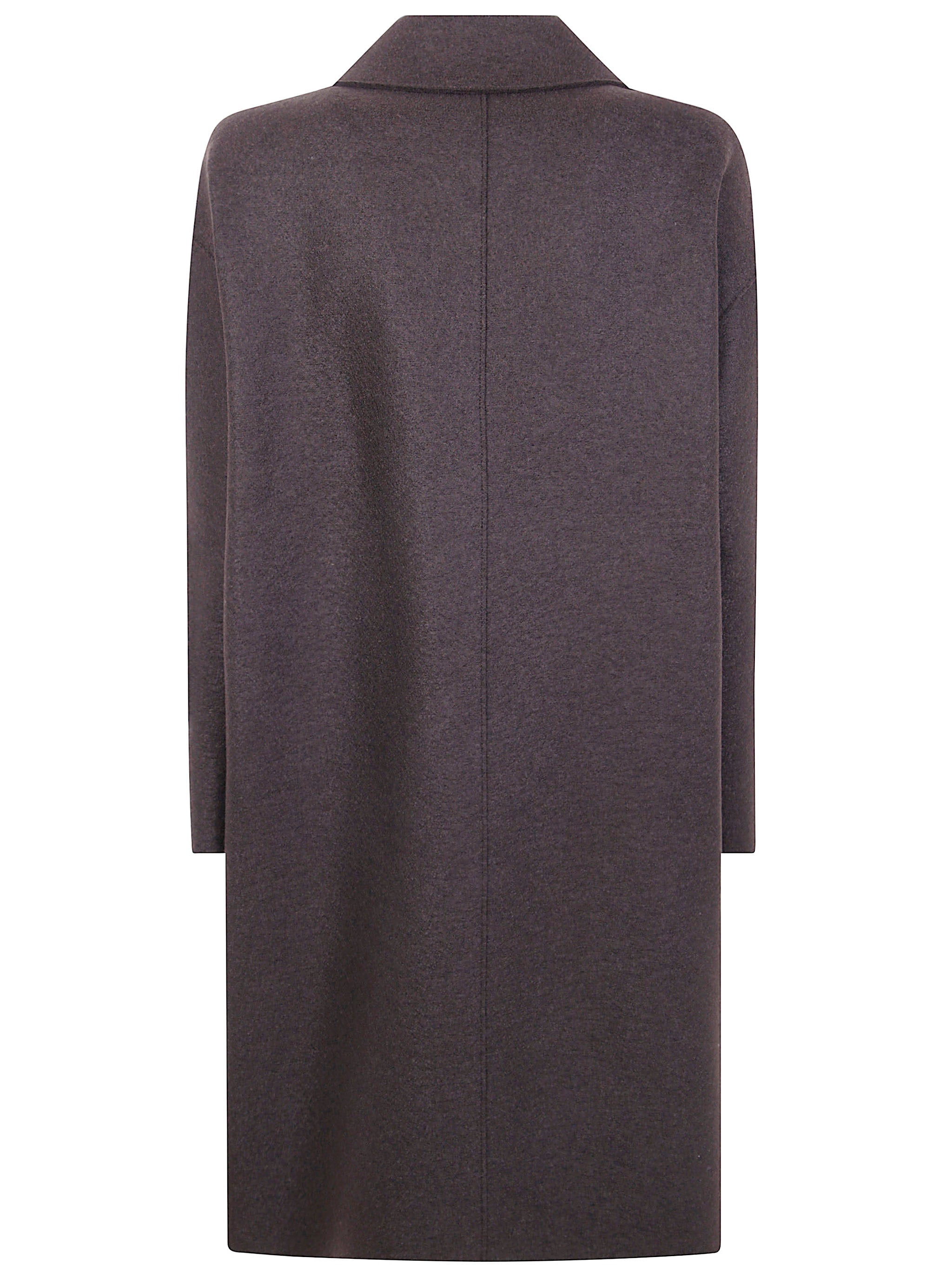 HARRIS WHARF LONDON Women's Dropped Shoulder Double Breasted Jacket - Pressed Wool