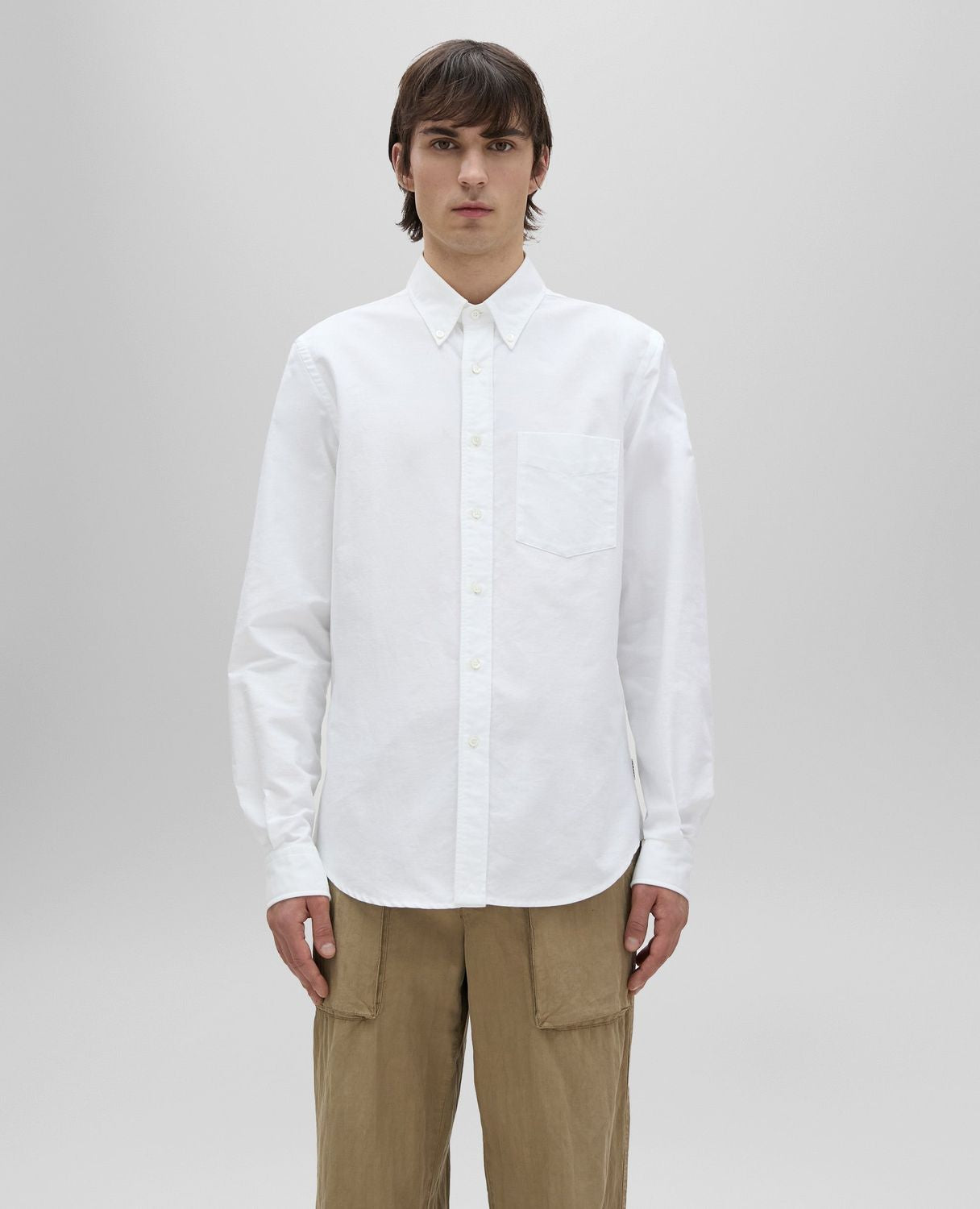 ASPESI Sleek Men's Mini Button-Down Shirt for SS25