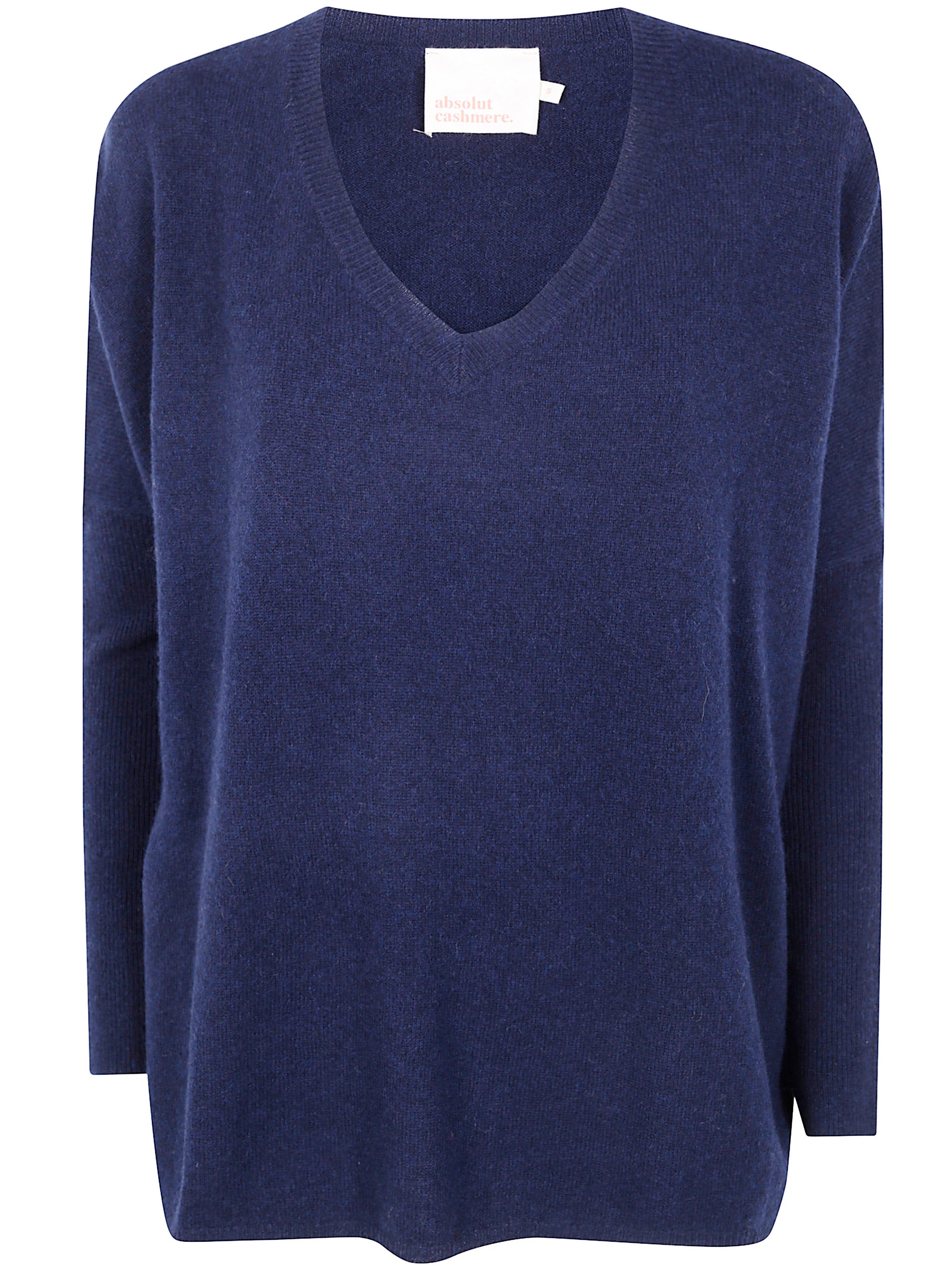 ABSOLUT CASHMERE Oversized V Neck Cashmere Sweater