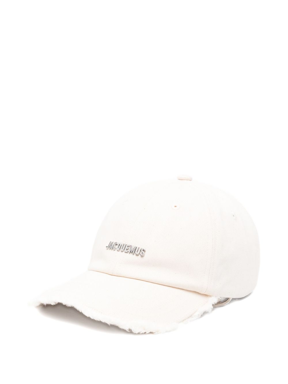 JACQUEMUS Frayed Edge Logo Cap