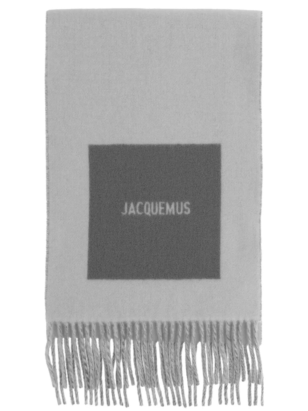 JACQUEMUS The 'Rond Carré' Mini Scarf with Logo