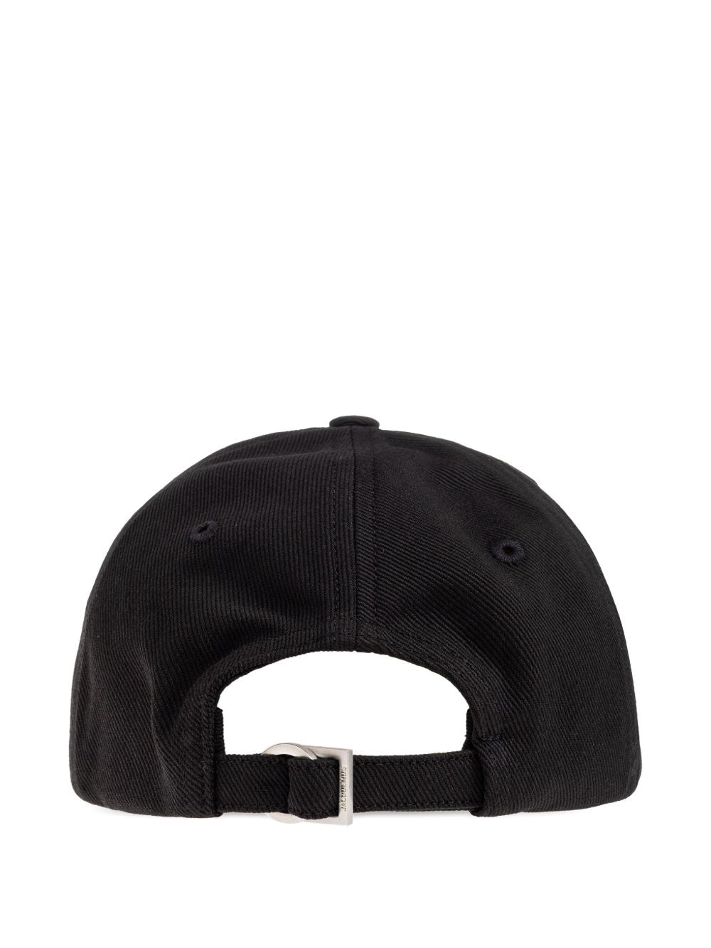 JACQUEMUS GADJO Cap with Curved Brim and Adjustable Back Strap