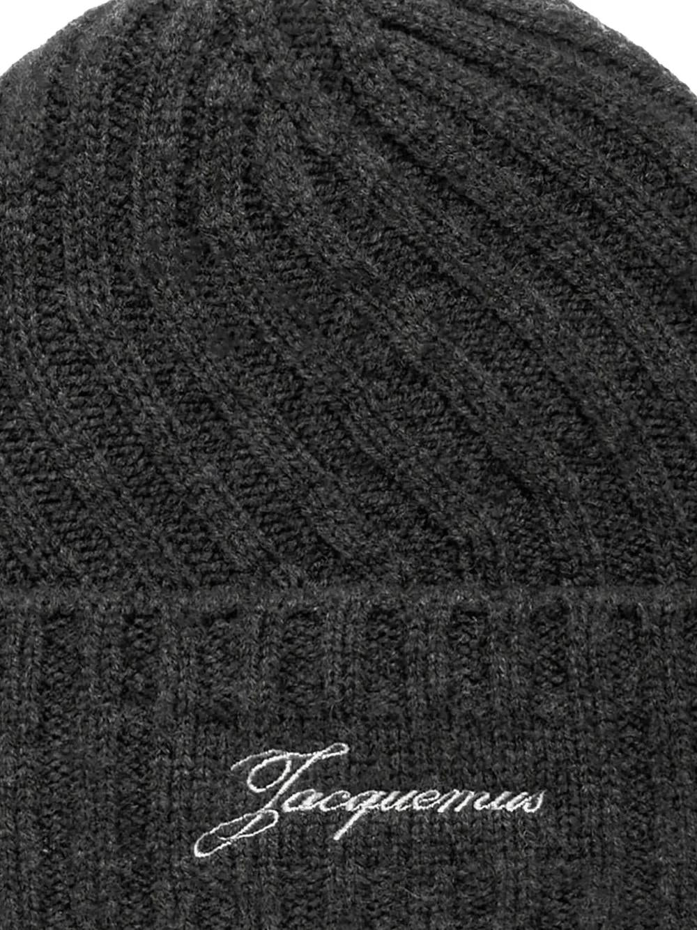 JACQUEMUS Luxurious Cashmere-Merino Wool Hat