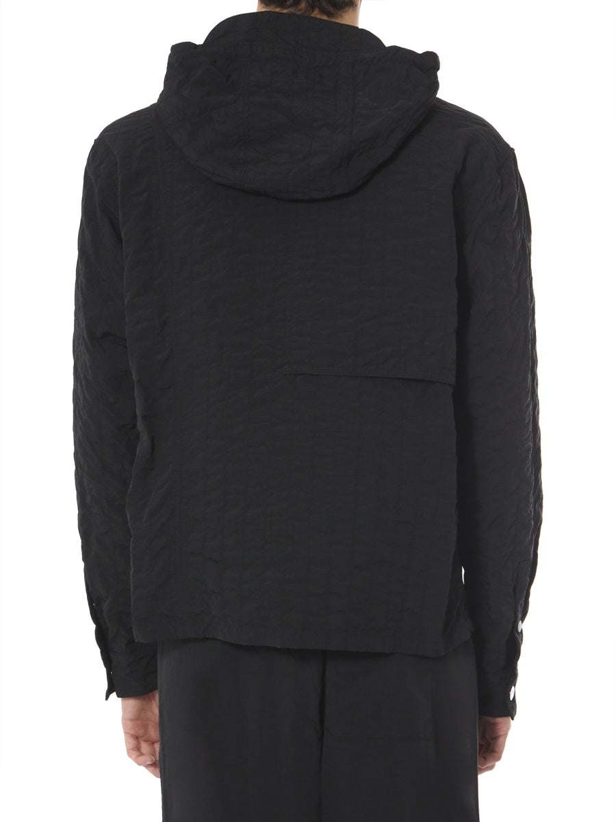 Men's A-COLD-WALL Mini Zip Closure Jacket with Removable Hood