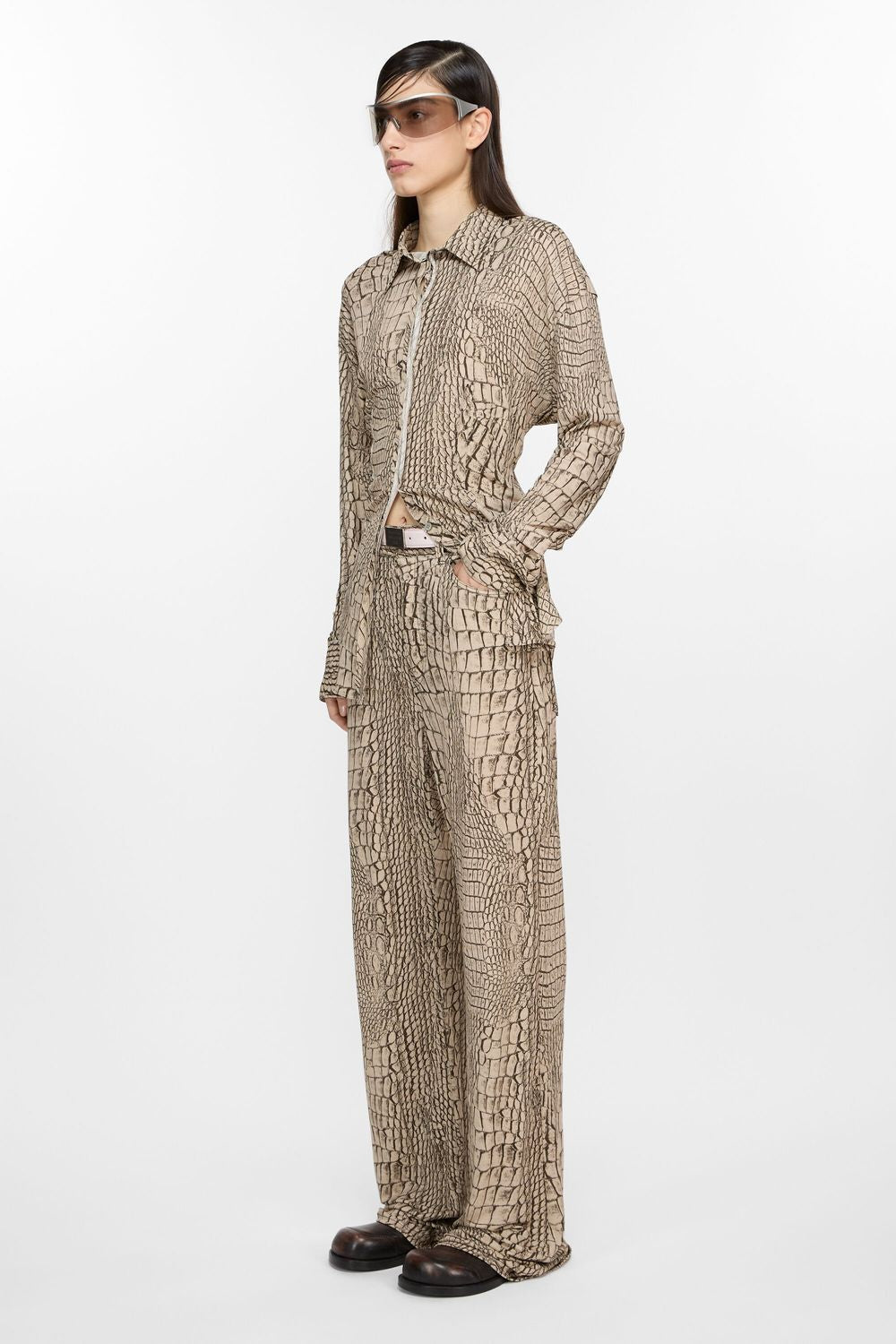 ACNE STUDIOS Women's Luxe Leather Sandals