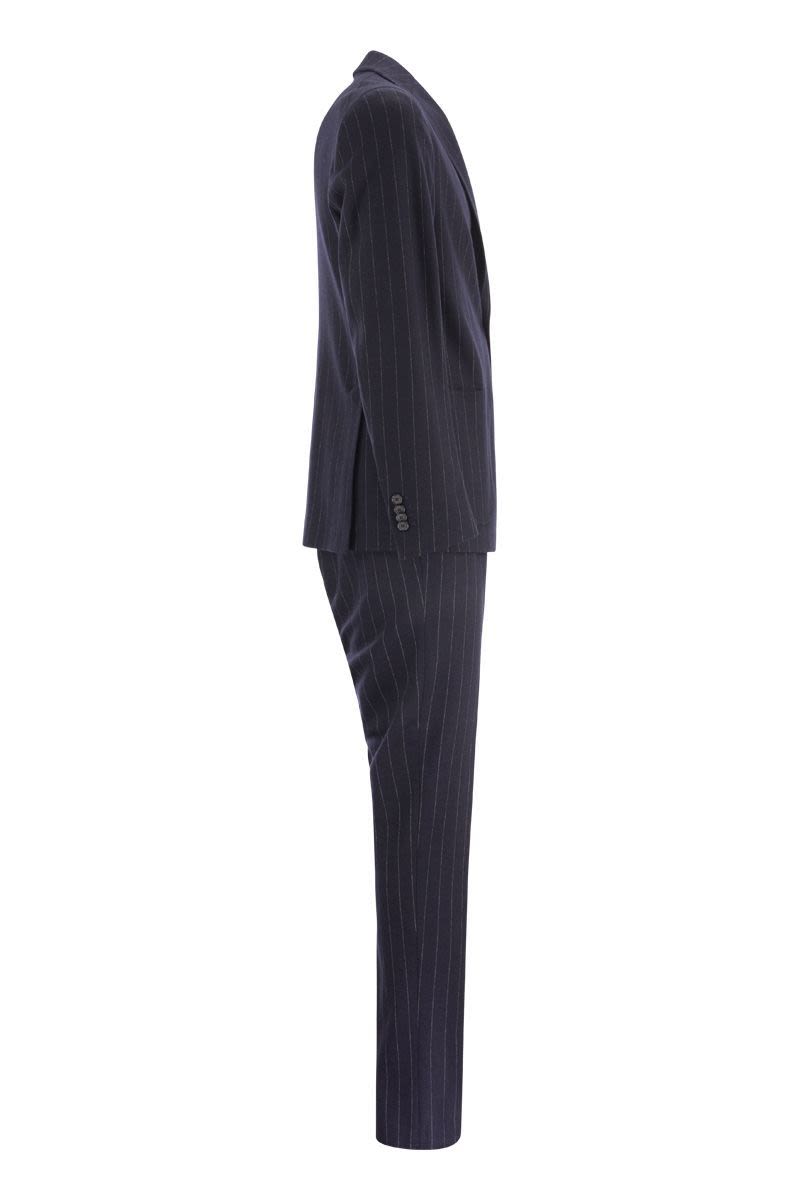TAGLIATORE Men's Slim Fit Pinstripe Suit