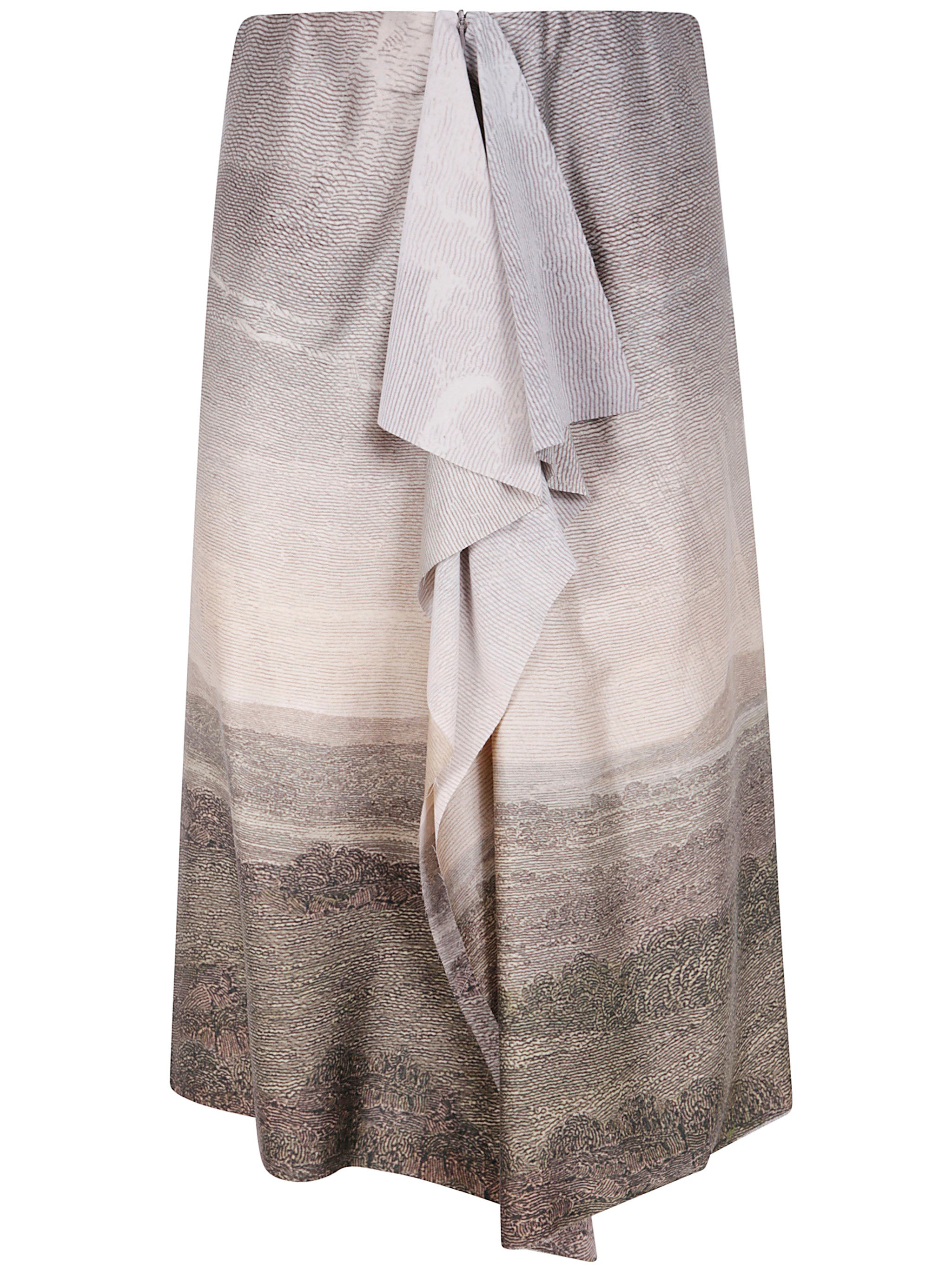 PIERRE LOUIS MASCIA Elegant Silk Mini Skirt for Women - FW25 Collection