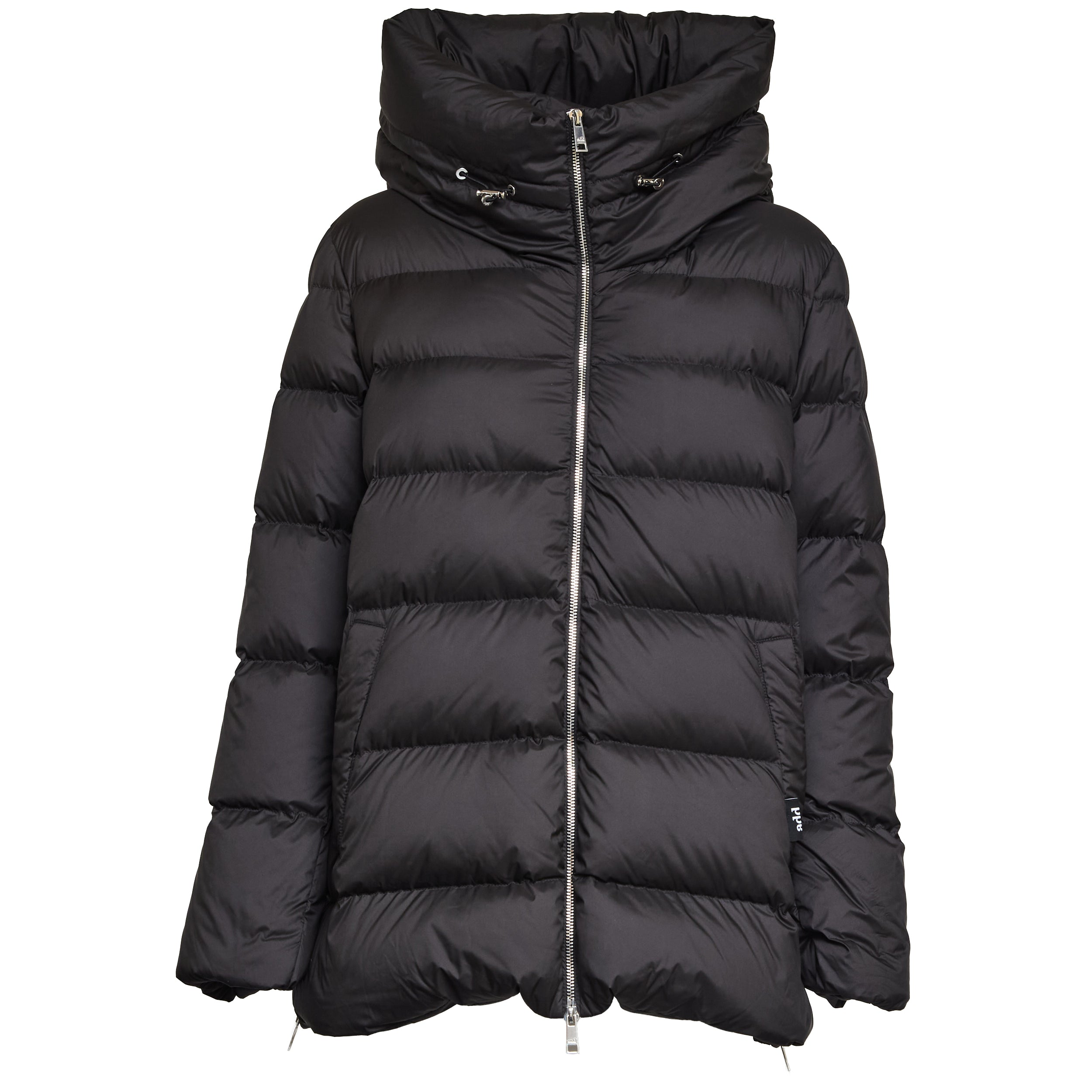 ADD Slim Fit Puffer Jacket with Detachable Hood