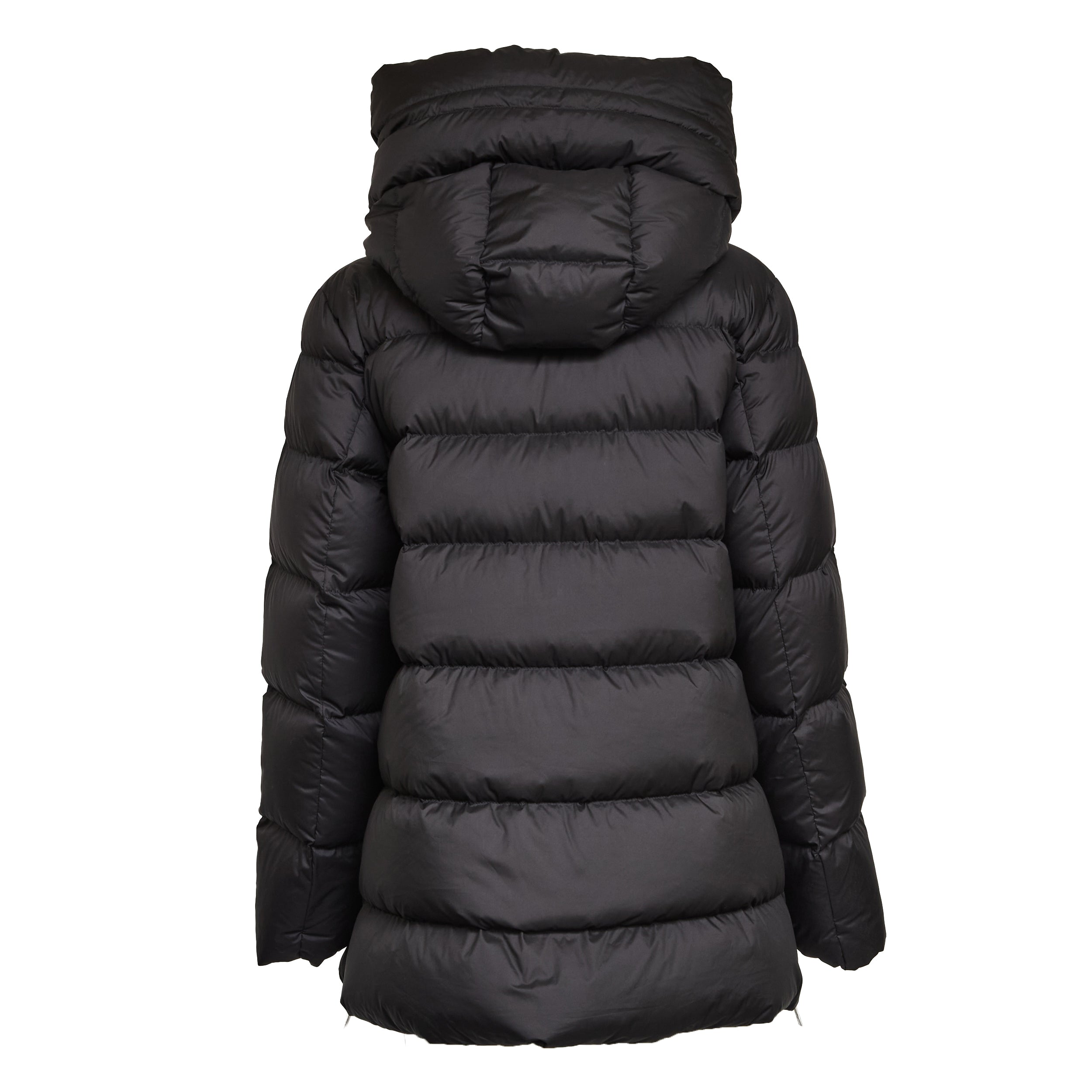 ADD Slim Fit Puffer Jacket with Detachable Hood