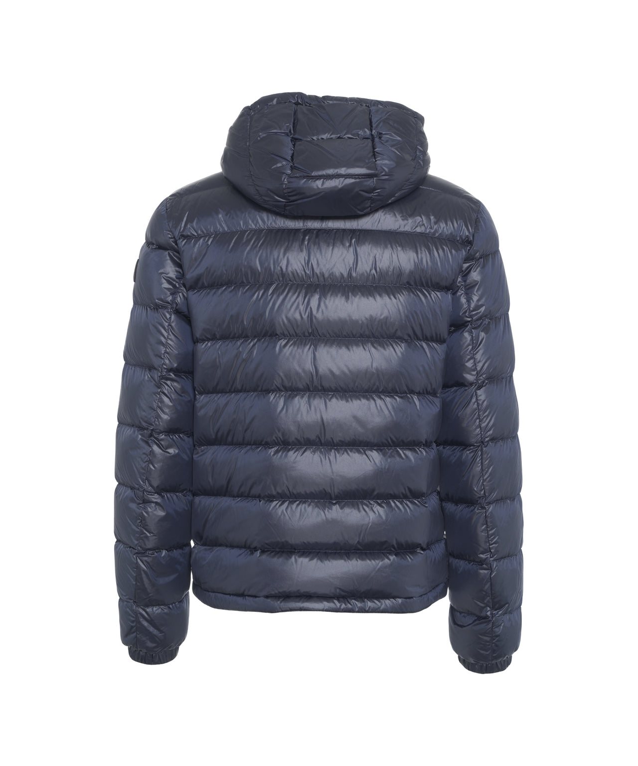 ADD Quilted Down Jacket with Fixed Hood for Men