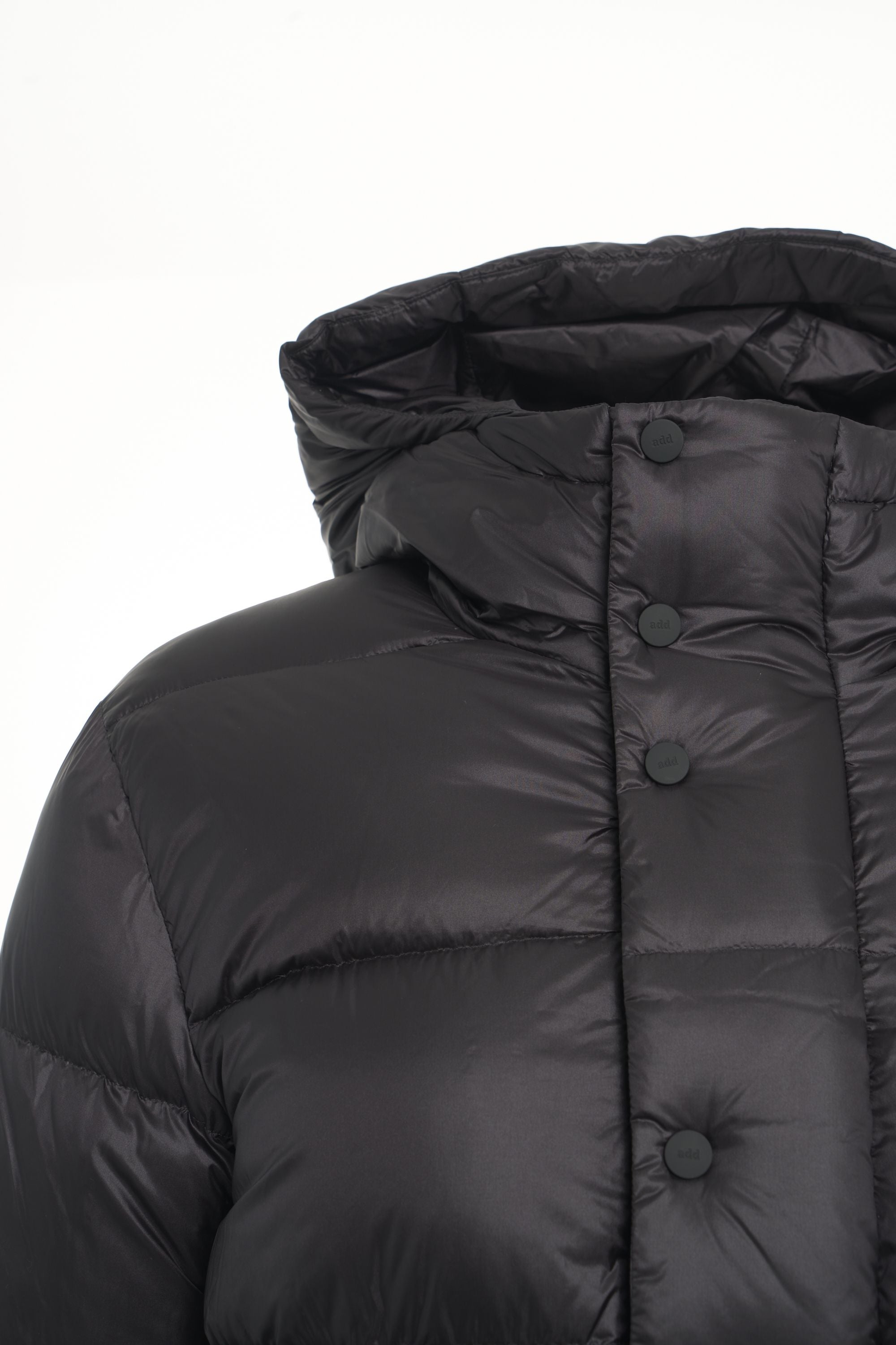 Modern Padded Jacket with Hood for Men