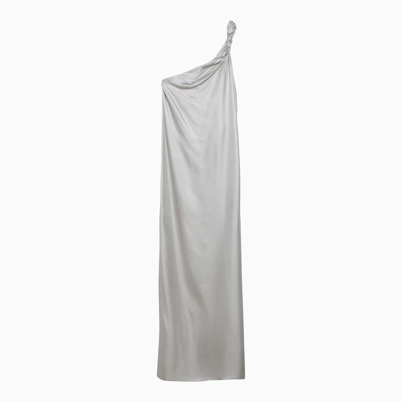 LOULOU STUDIO Elegant One-Shoulder Silk Long Dress