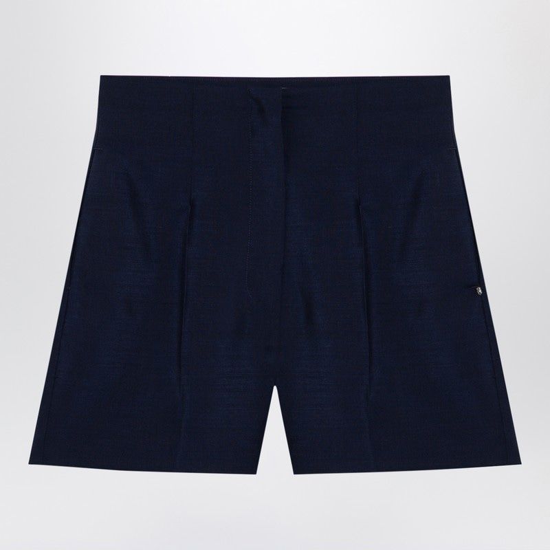 MAX MARA SPORTMAX High-Waisted Wool-Blend Mini Shorts