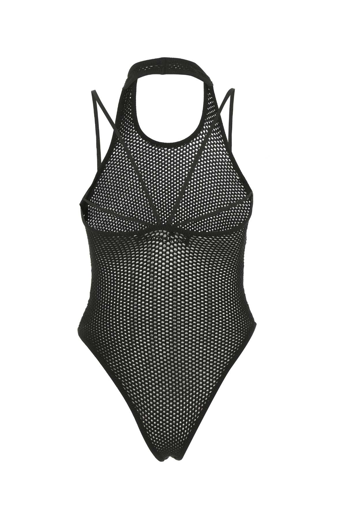 ANDREADAMO Stretch Viscose Blend Mini Bodysuit for Women