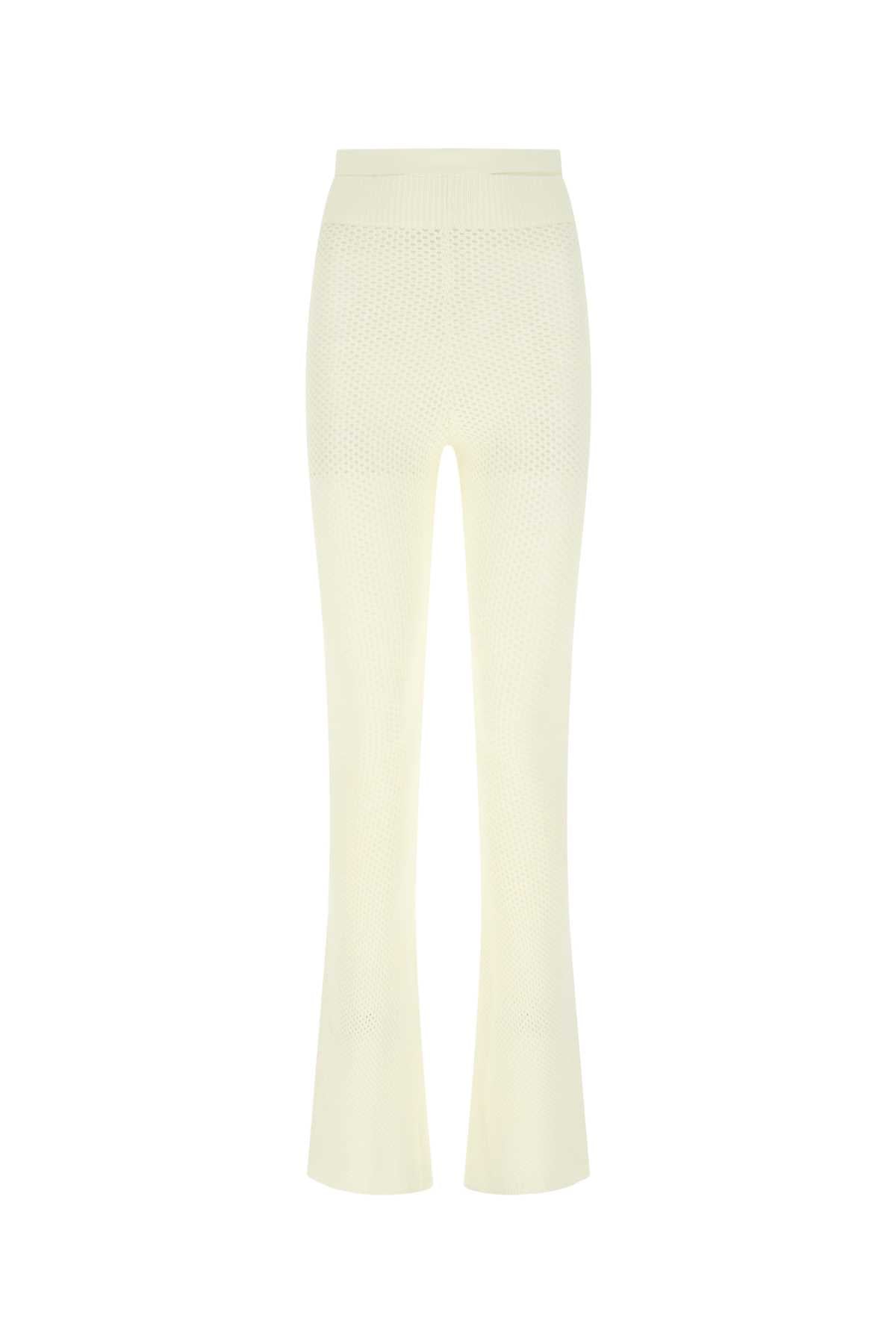 ANDREADAMO Stretch Viscose Blend Trousers for Women