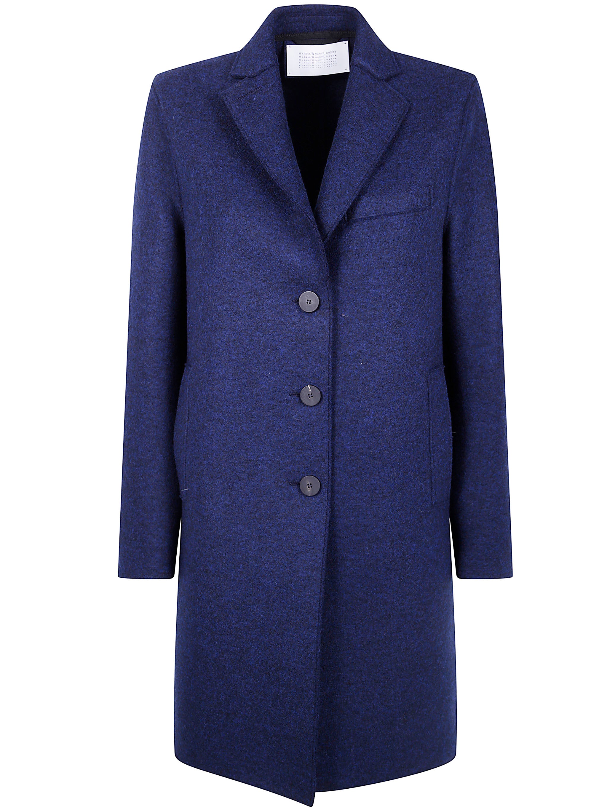 HARRIS WHARF LONDON Women's Pressed Wool Topcoat