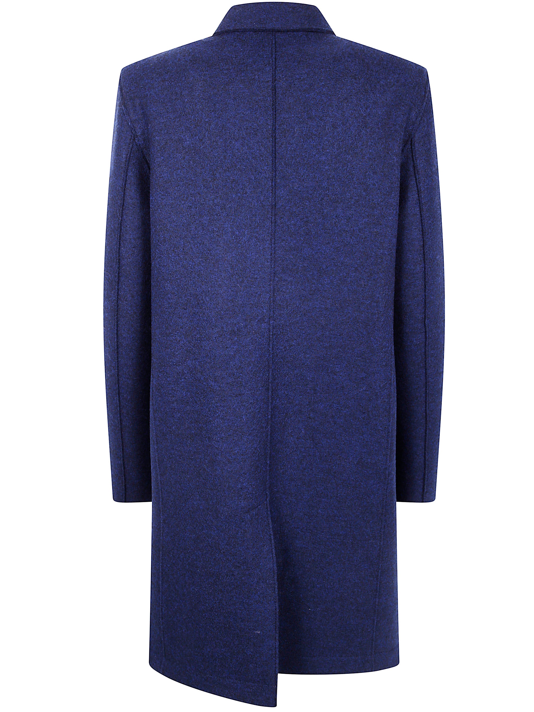 HARRIS WHARF LONDON Women's Pressed Wool Topcoat