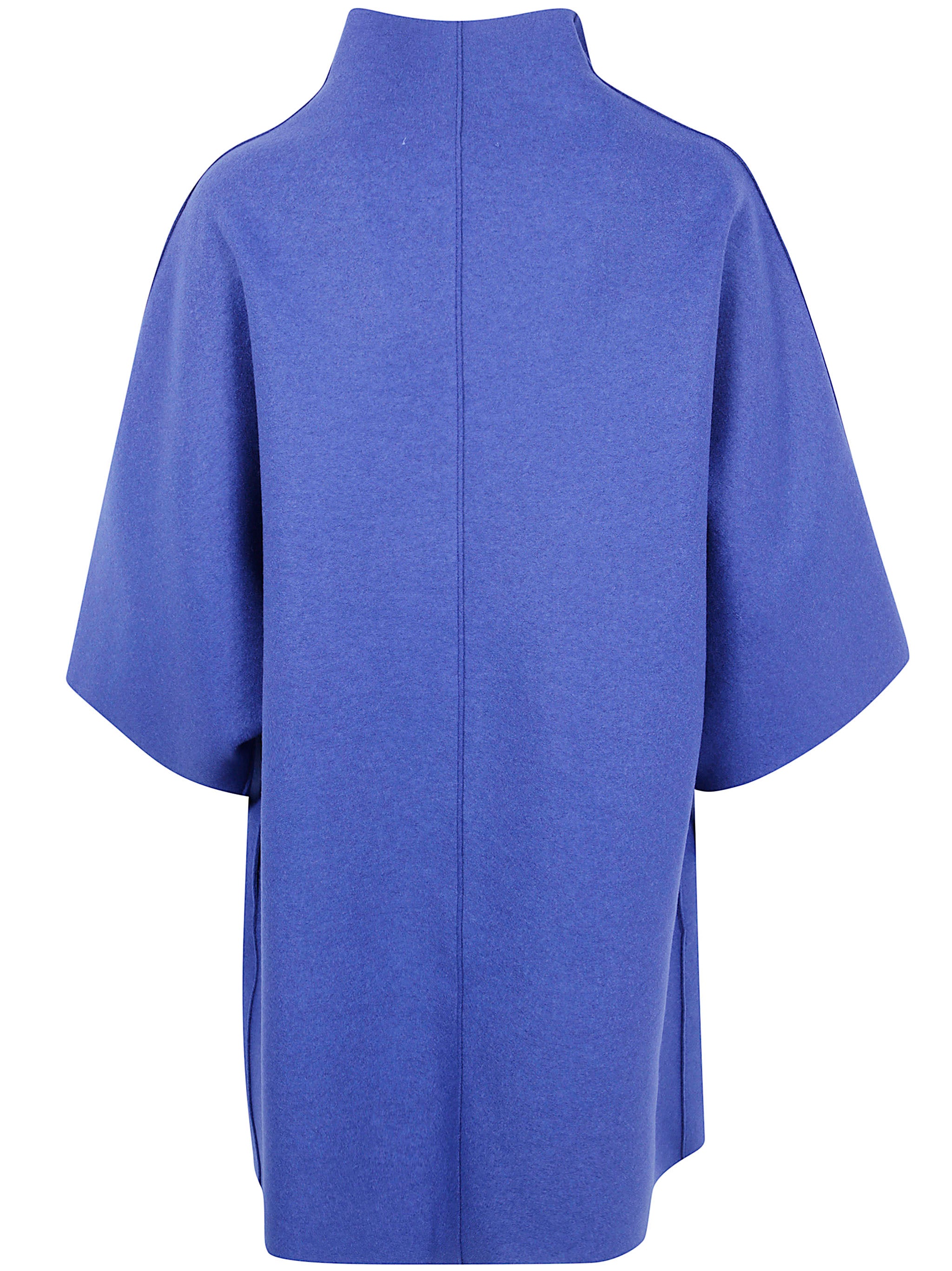 HARRIS WHARF LONDON Women's Kimono Mantle in Pressed Wool