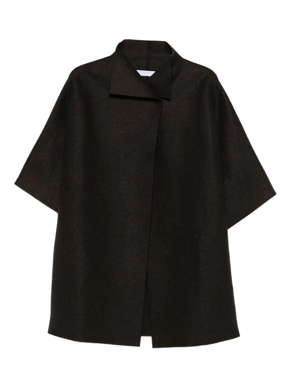 HARRIS WHARF LONDON Women's Kimono Mantle Pressed Wool - Fall 2025