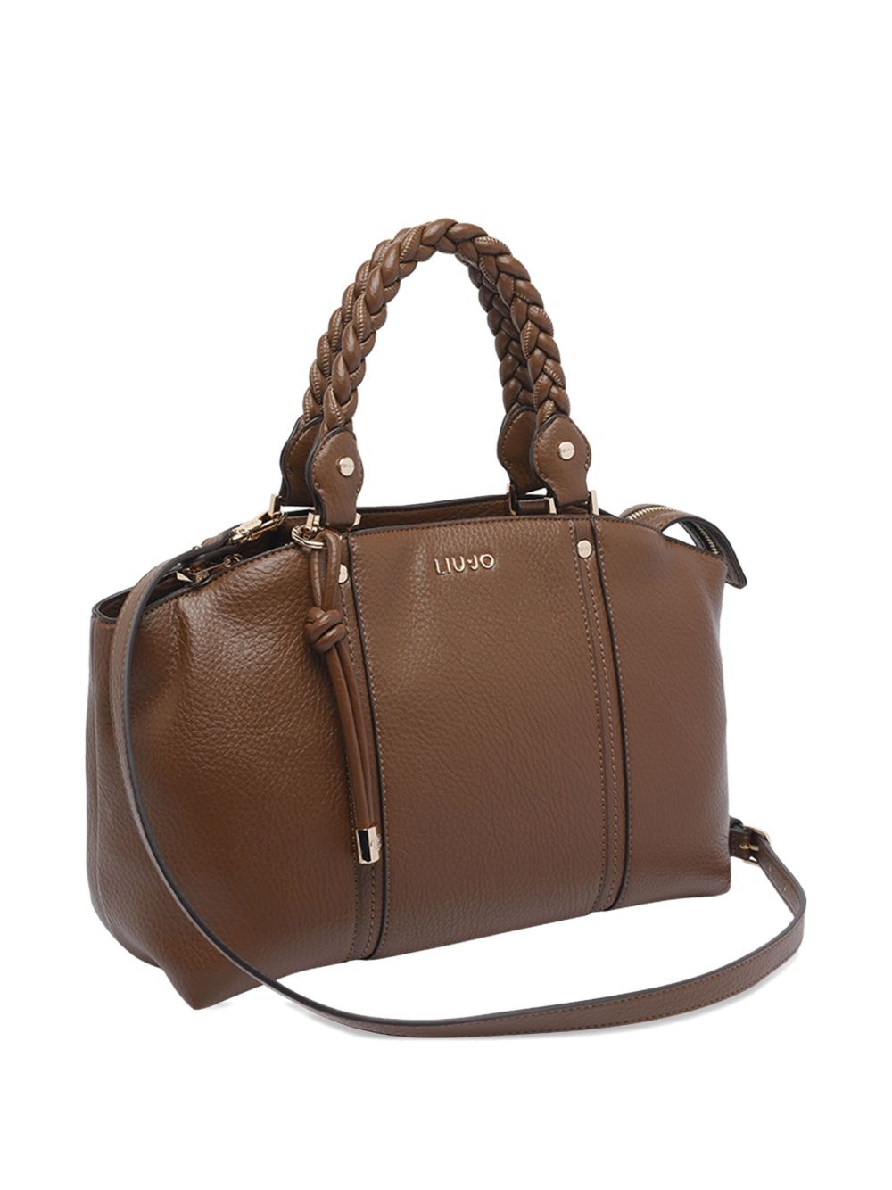 LIU JO Braided Top Handle Handbag