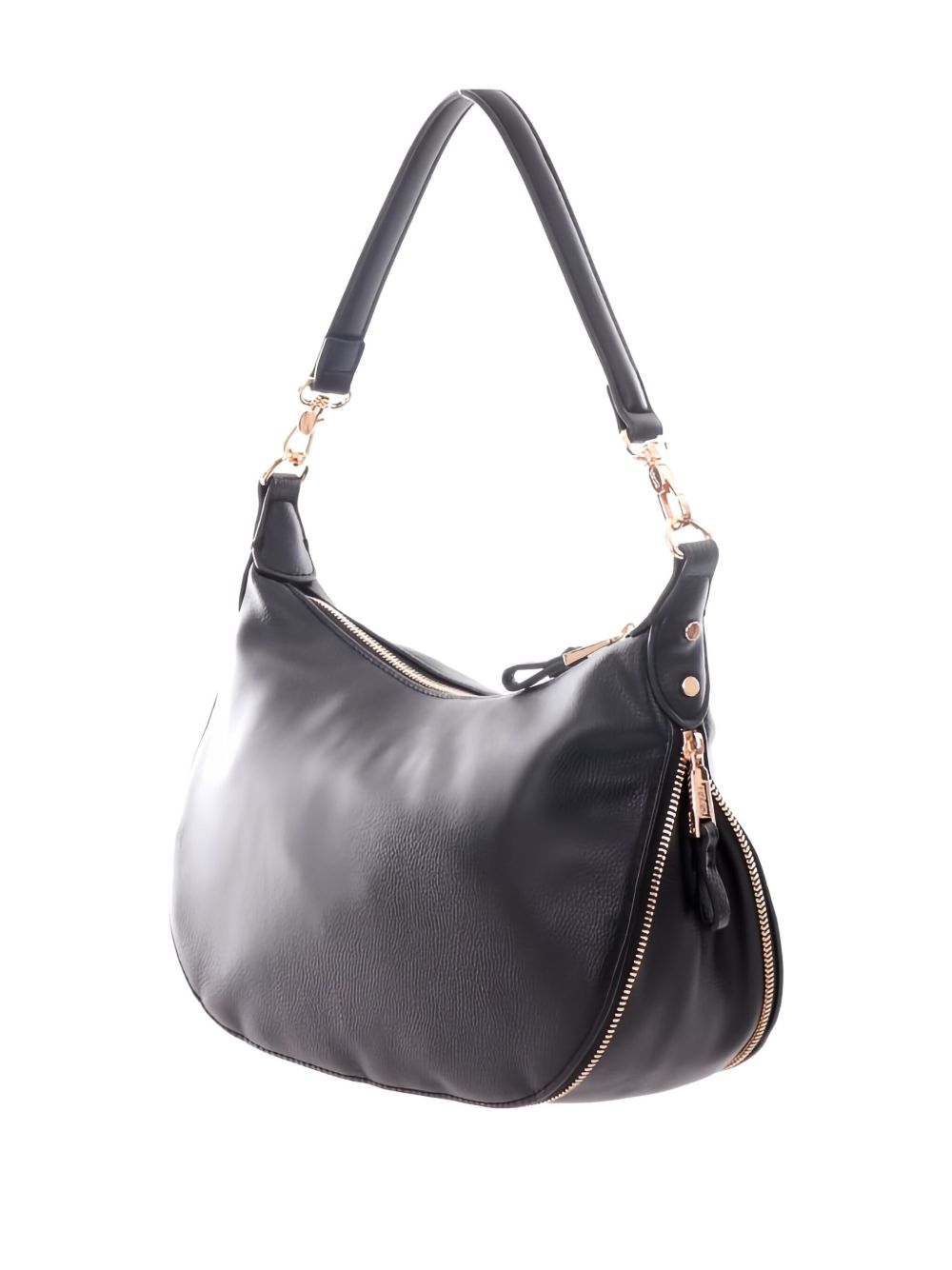 LIU JO Curved Zip Shoulder Handbag