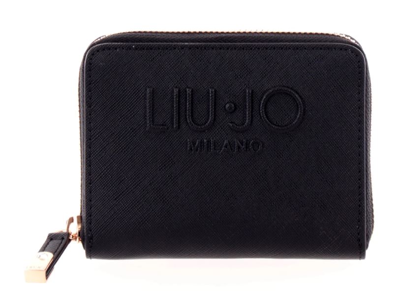 LIU JO Mini Embossed Zip Wallet