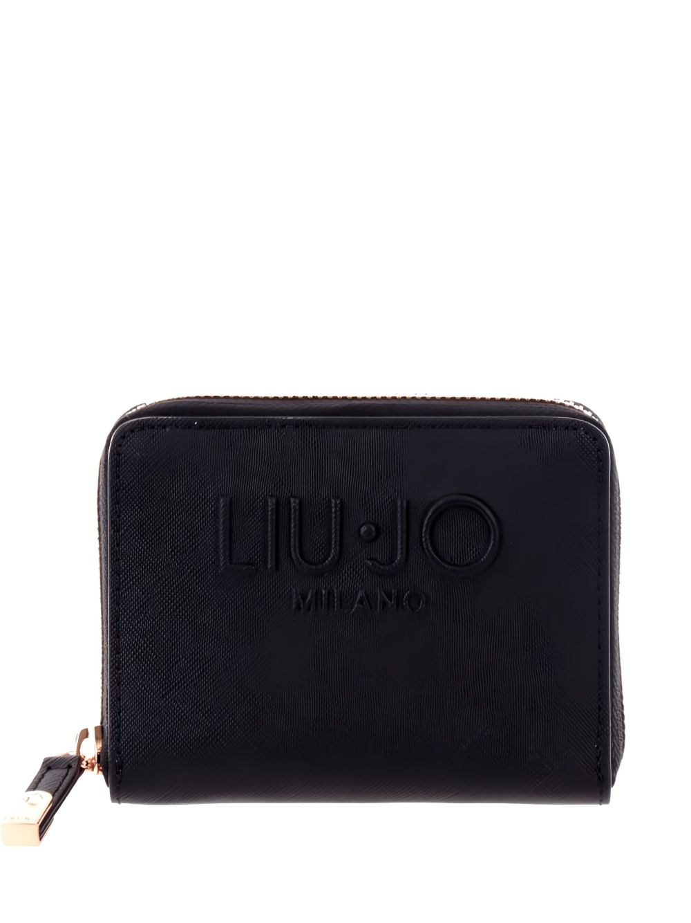 LIU JO Mini Embossed Zip Wallet