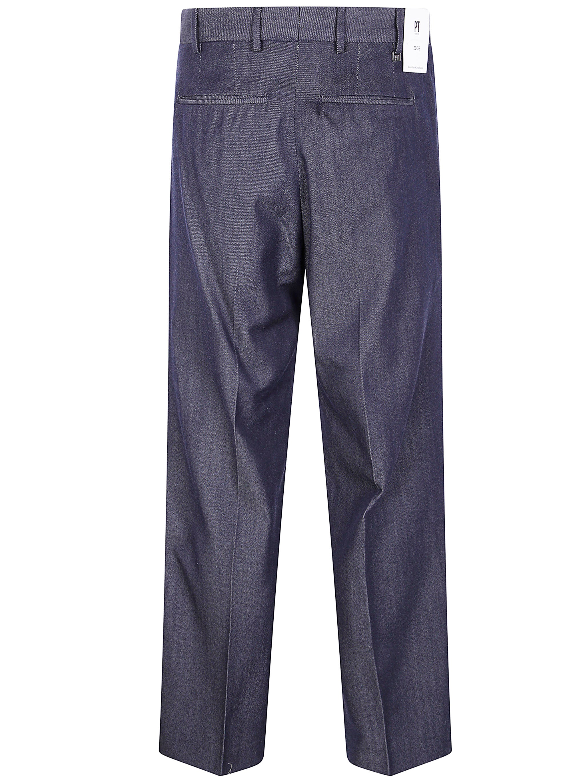 PT01 Sophisticated Wool Blend Trousers for Men