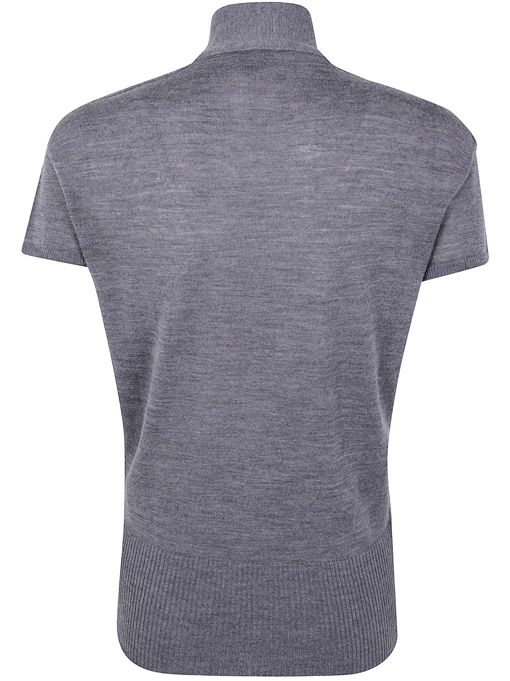 MANTU Short Sleeve Bow Neck Top