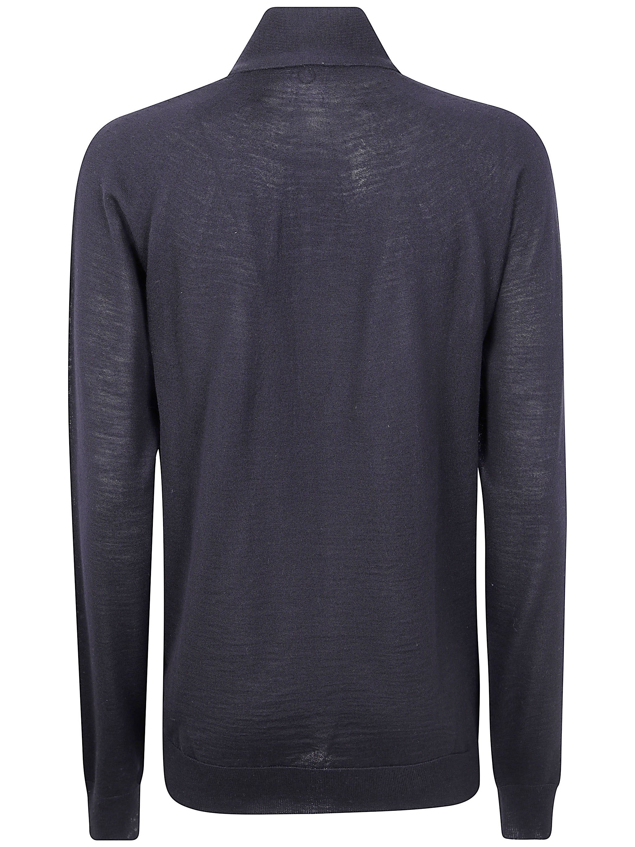 MANTU Long Sleeve Bow Neck Top