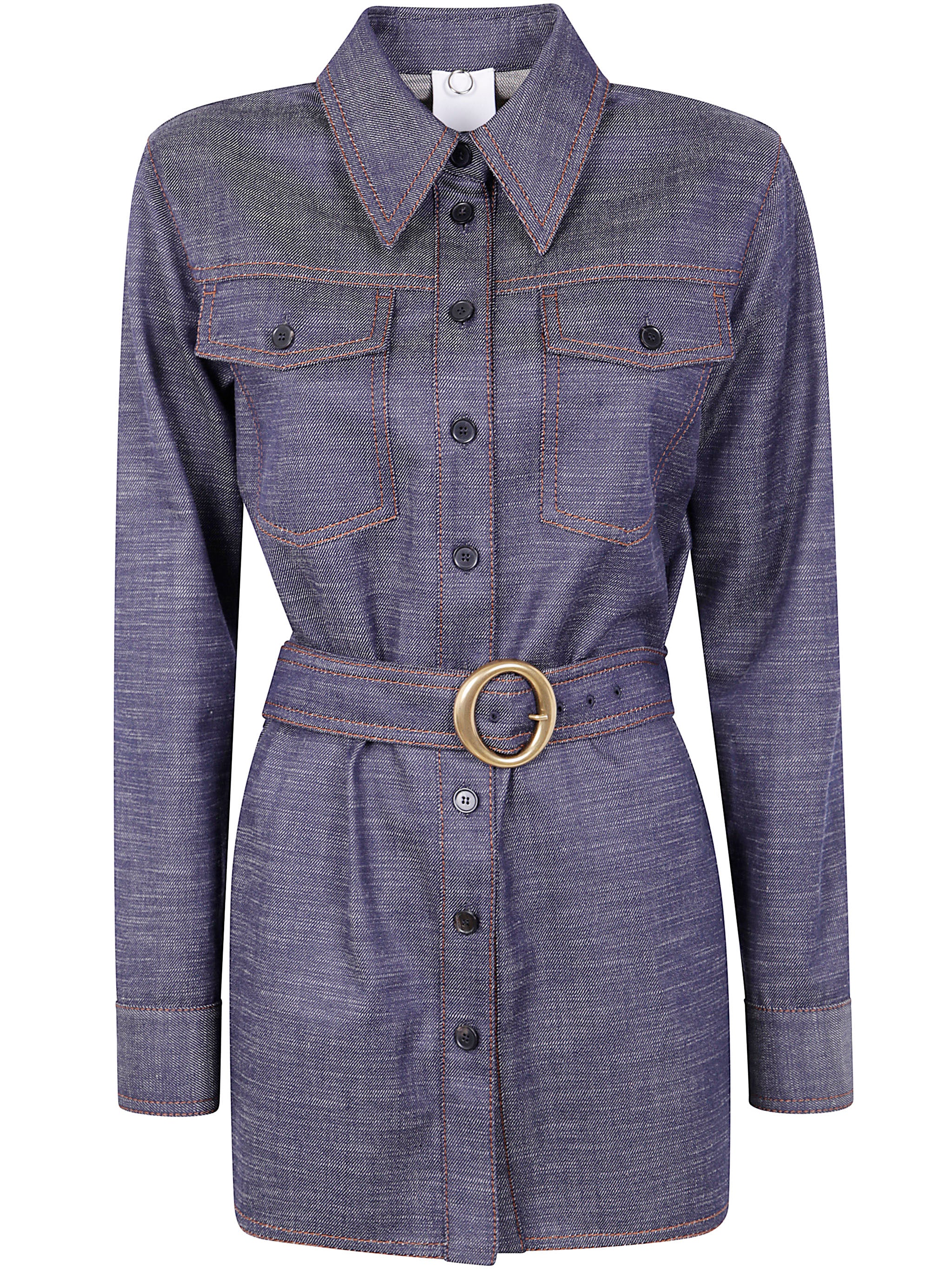 MANTU Women's Classic Denim Shirt